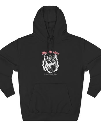 Blue October Ewlitf Dragon Three-Panel Fleece Hoodie