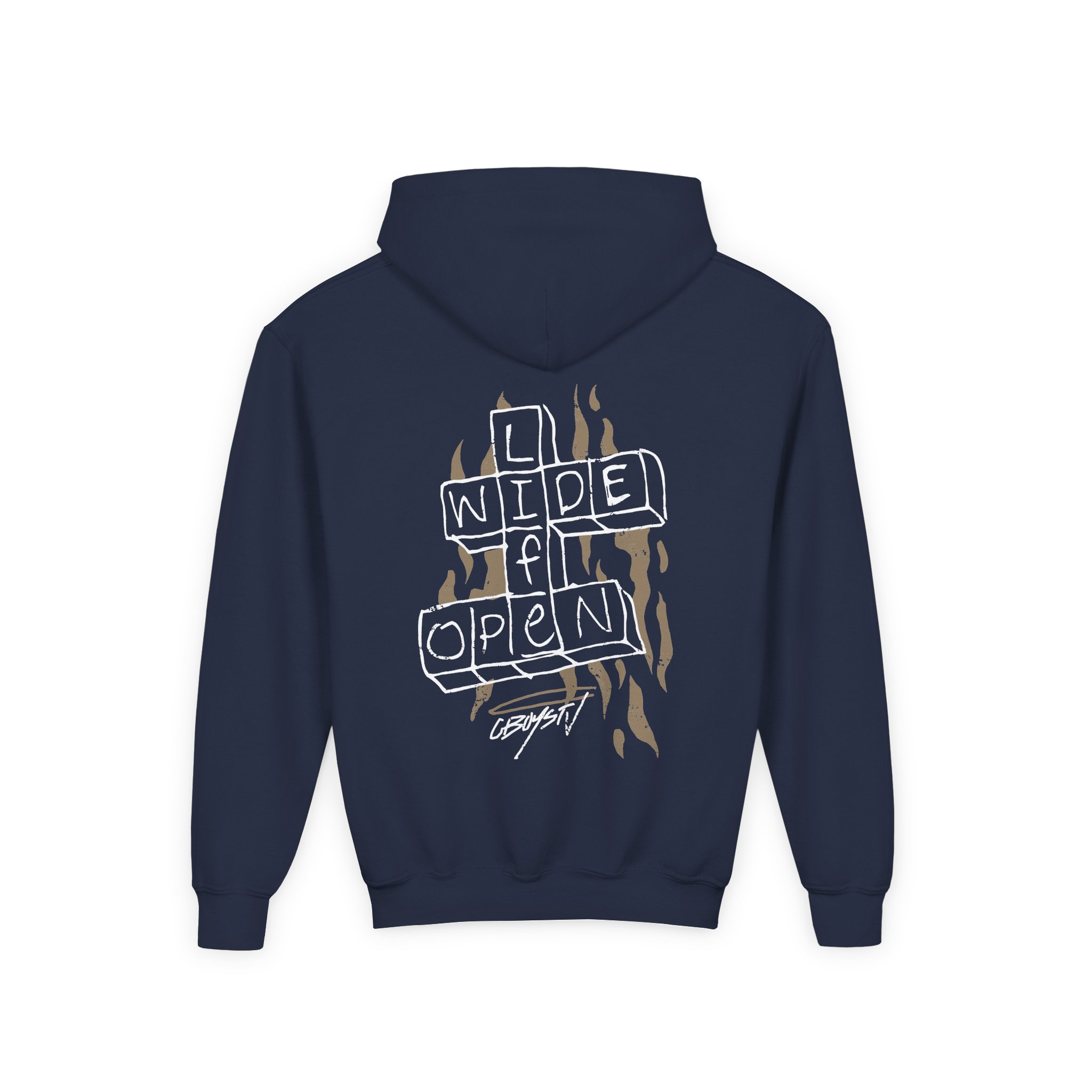 Cboystv Crossword Youth Heavy Blend Hooded Sweatshirt - Image 12