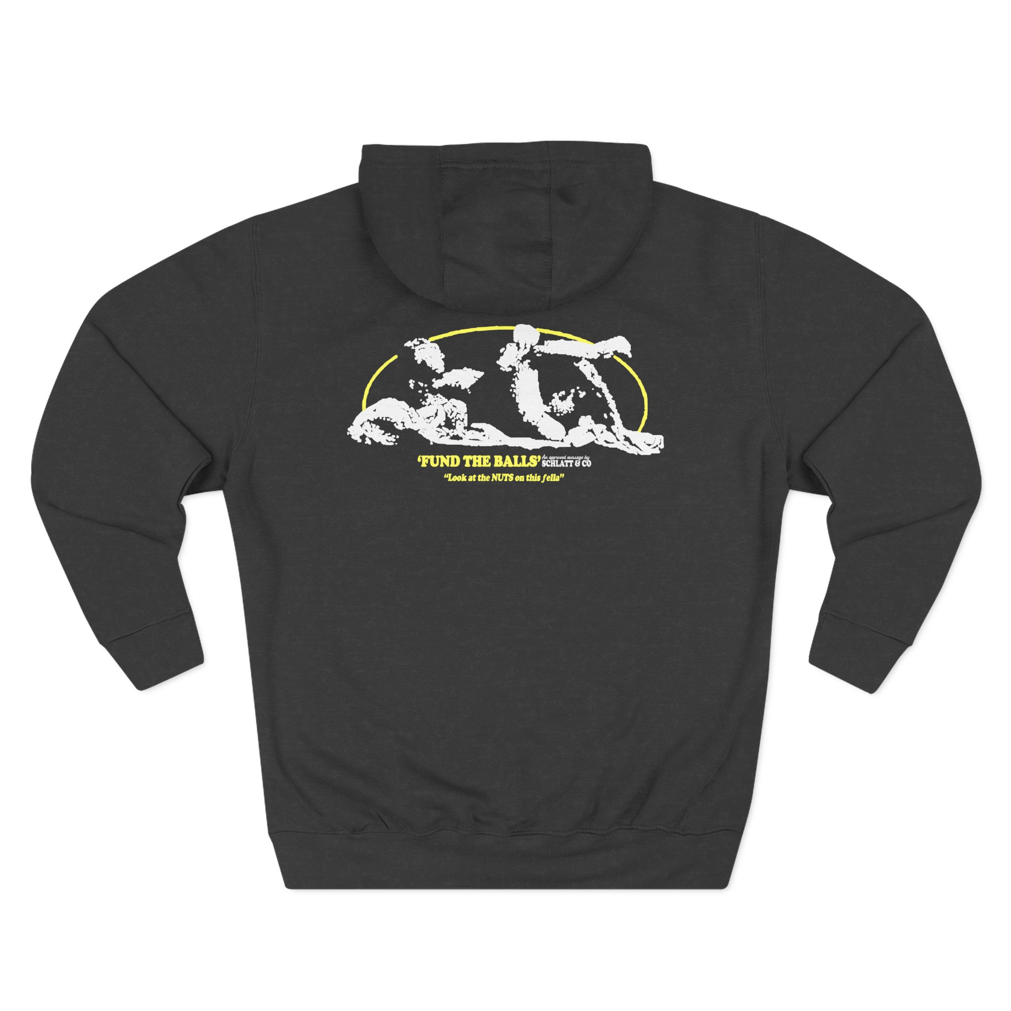 Jschlatt Thunder Balls Fun The Balls Three-Panel Fleece Hoodie - Image 4