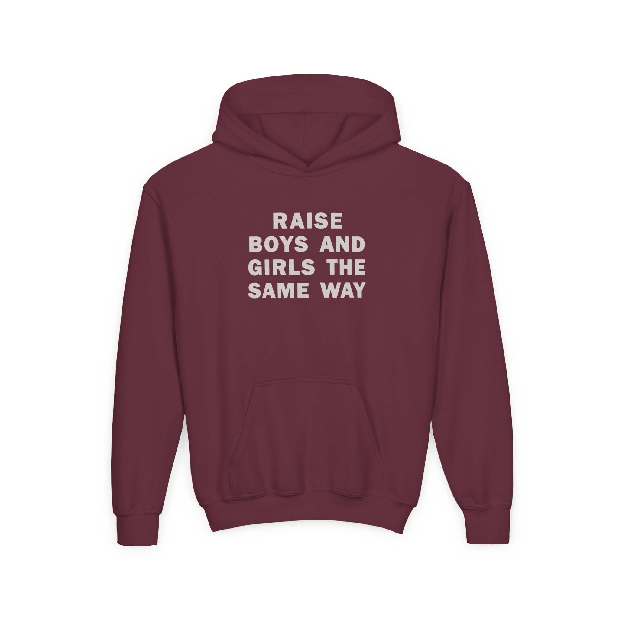 Jenny Holzer Youth Heavy Blend Hooded Sweatshirt - Image 5