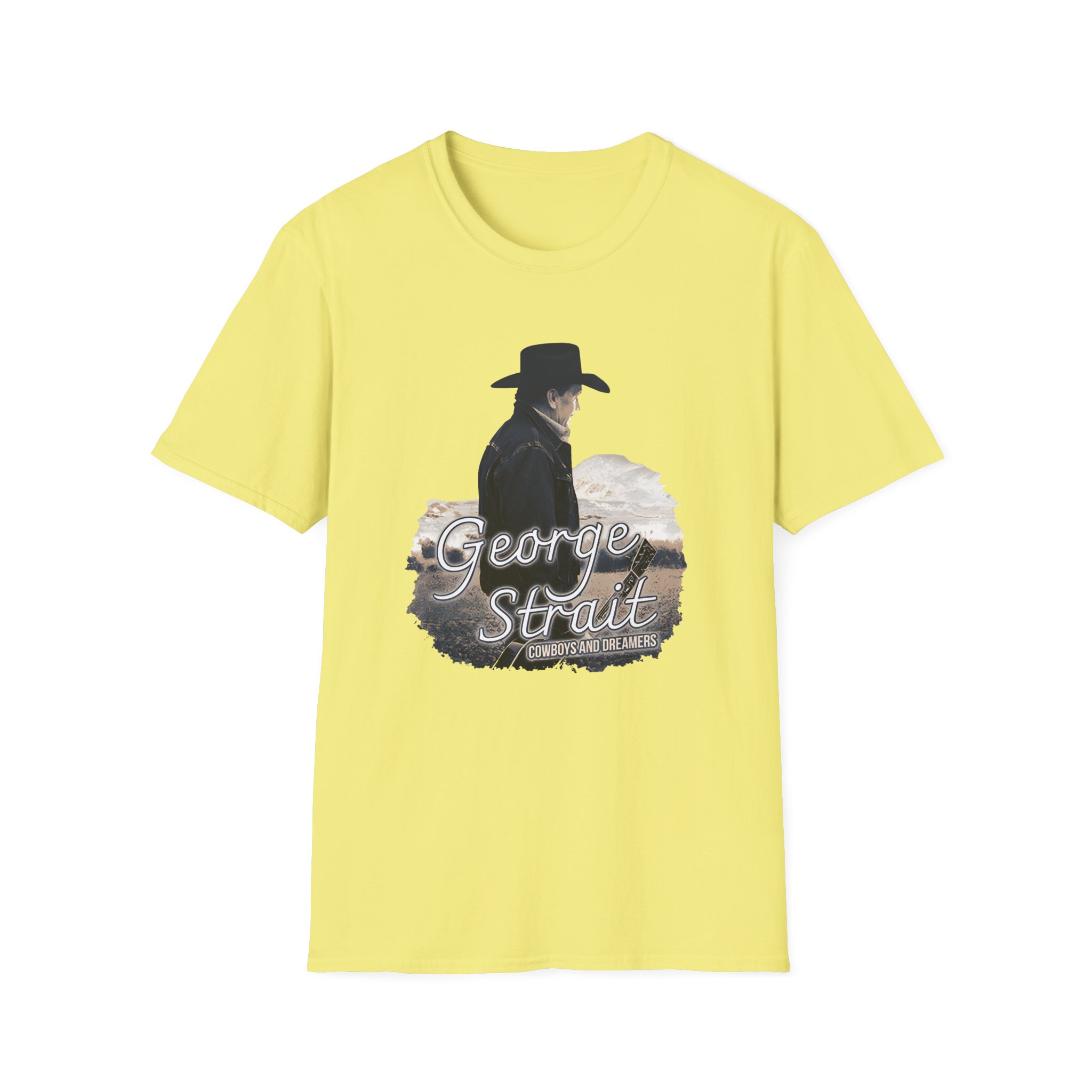 George Strait Cowboys and Dreamers Unisex Softstyle T-Shirt - Image 11