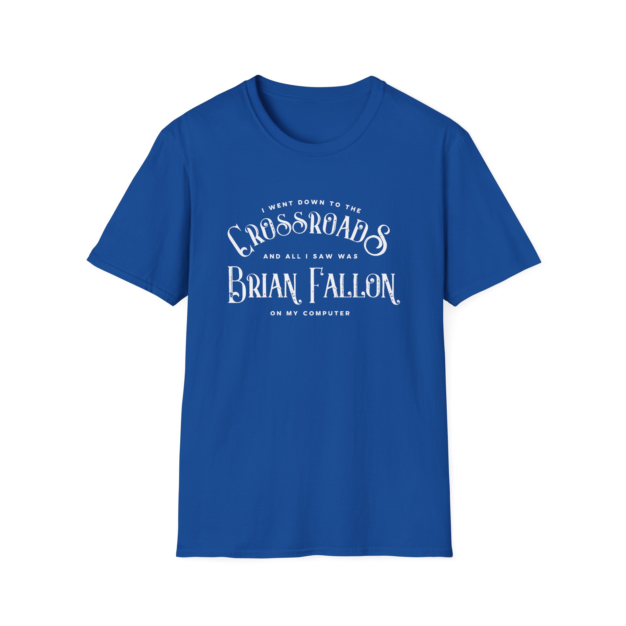 Brian Fallon Crossroads Unisex Softstyle T-shirt - Image 9