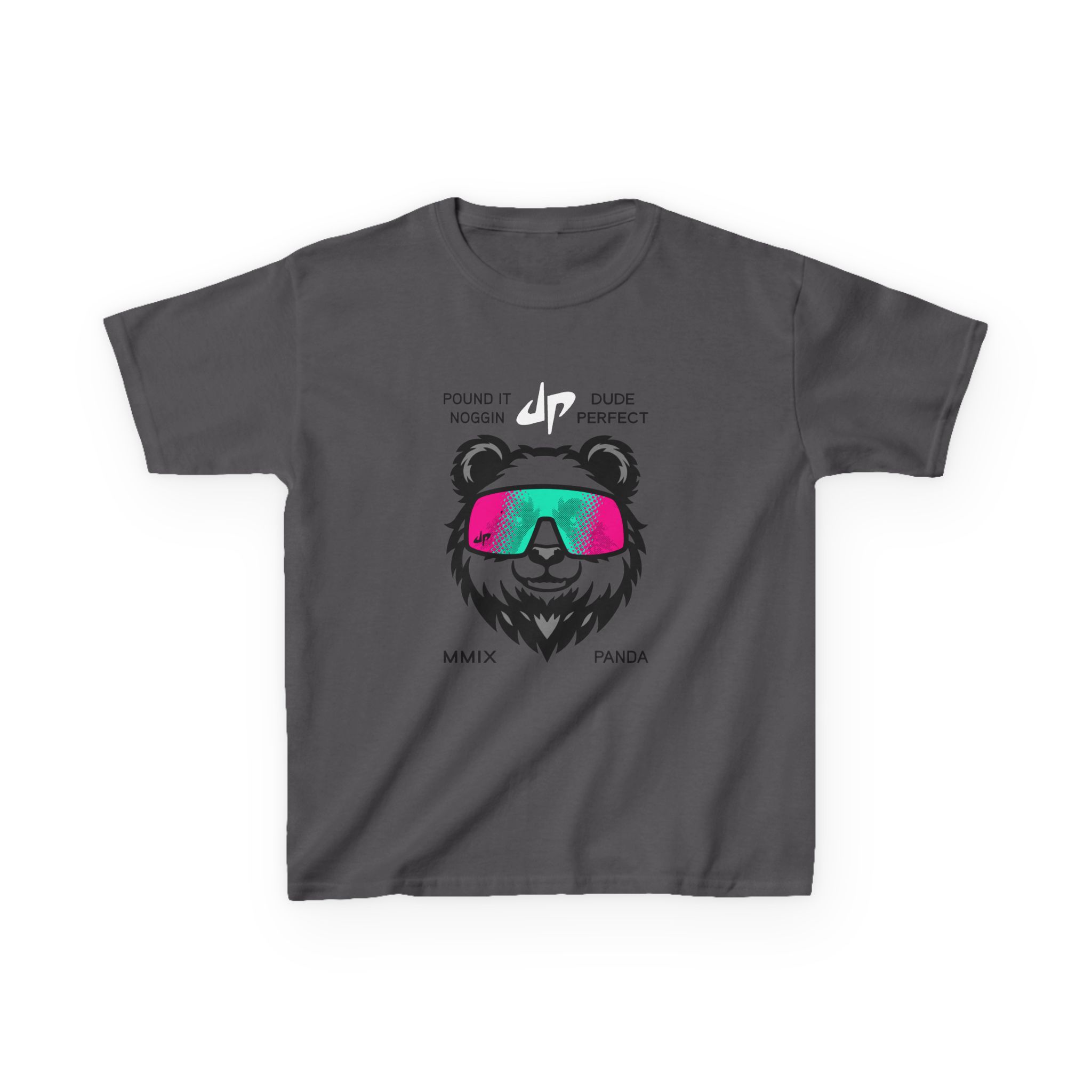 Dude Perfect Drippy Panda Kids Heavy Cotton™ Tee - Image 19