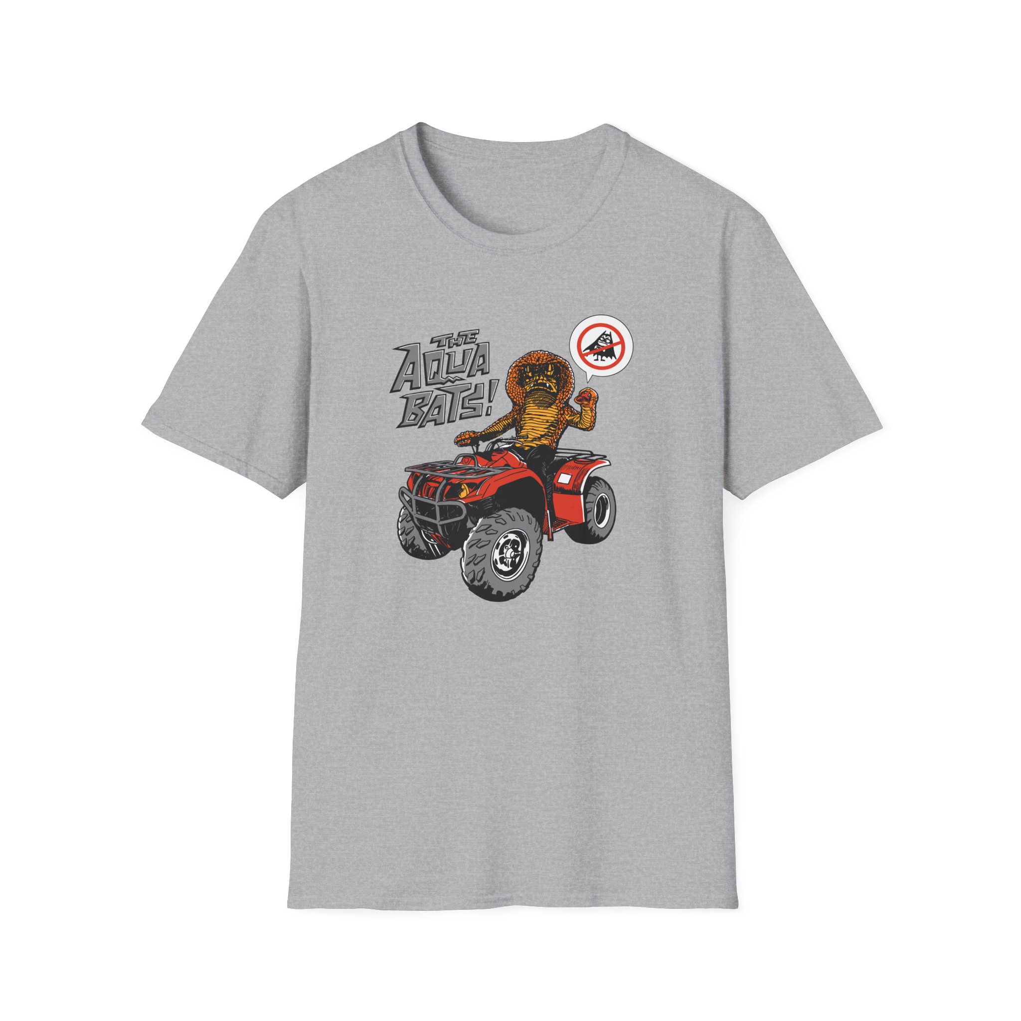 The Aquabats Cobra Man Unisex Softstyle T-Shirt - Image 5