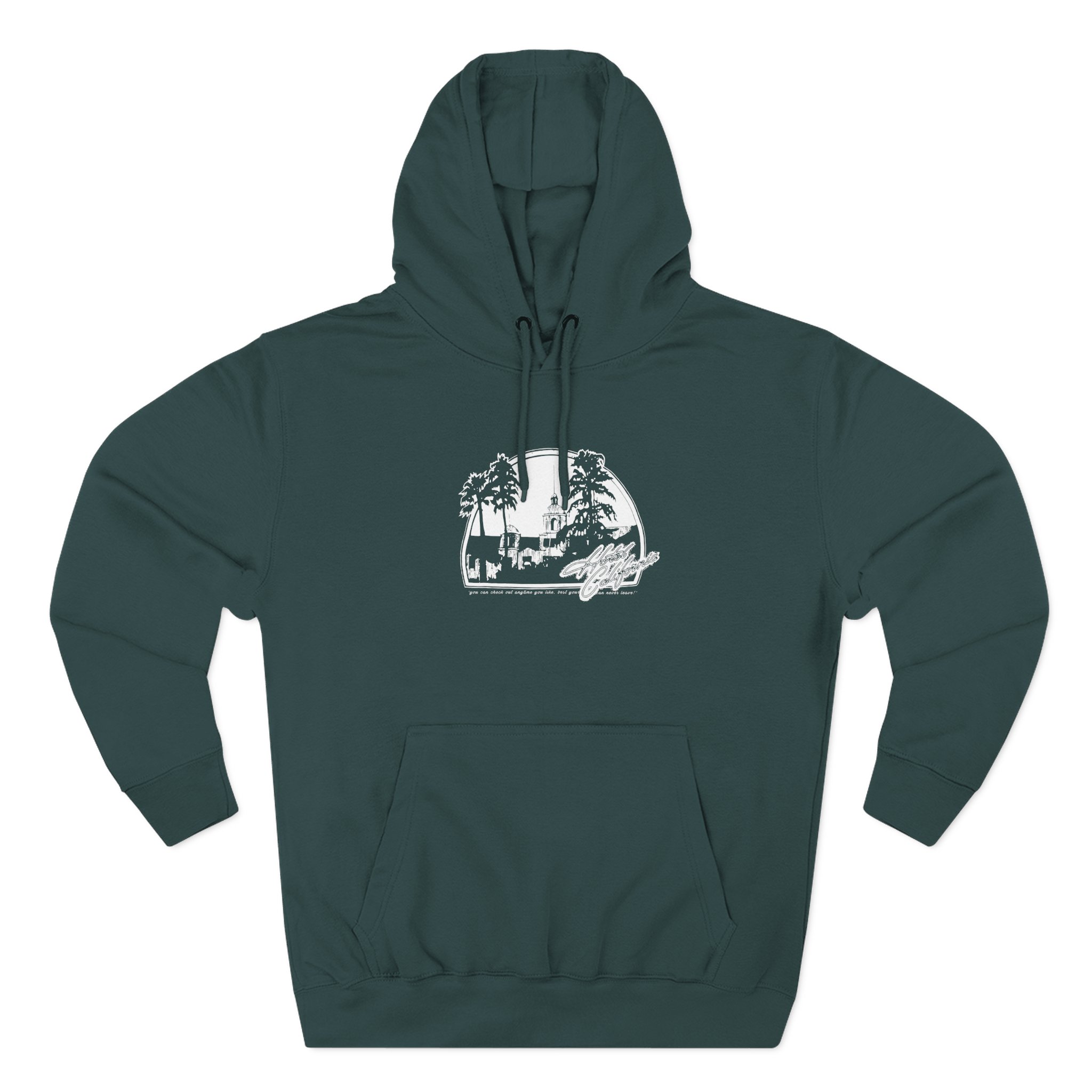 The Eagles Hotel California Three-Panel Fleece Hoodie - Image 5