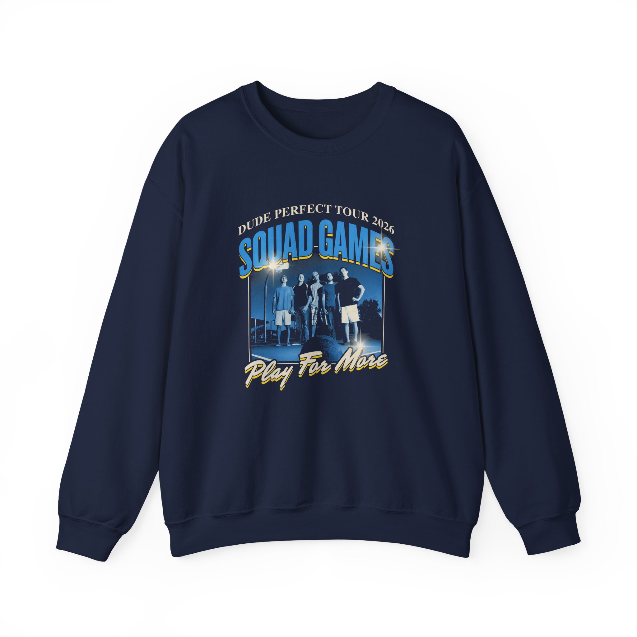 Dude Perfect Vintage Champs Unisex Heavy Blend™ Crewneck Sweatshirt - Image 7