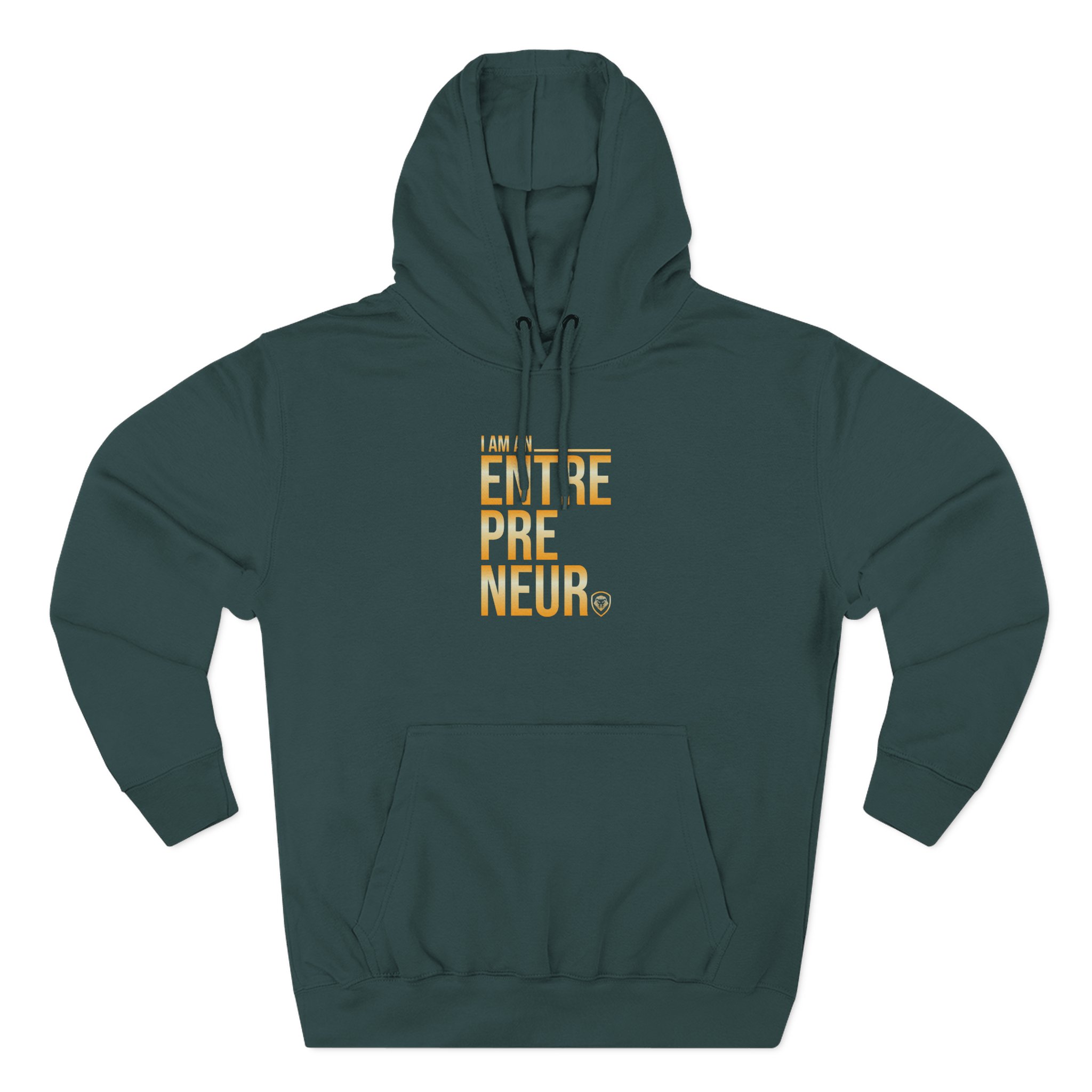 Valuetainment I Am an Entrepreneur Three-Panel Fleece Hoodie - Image 5