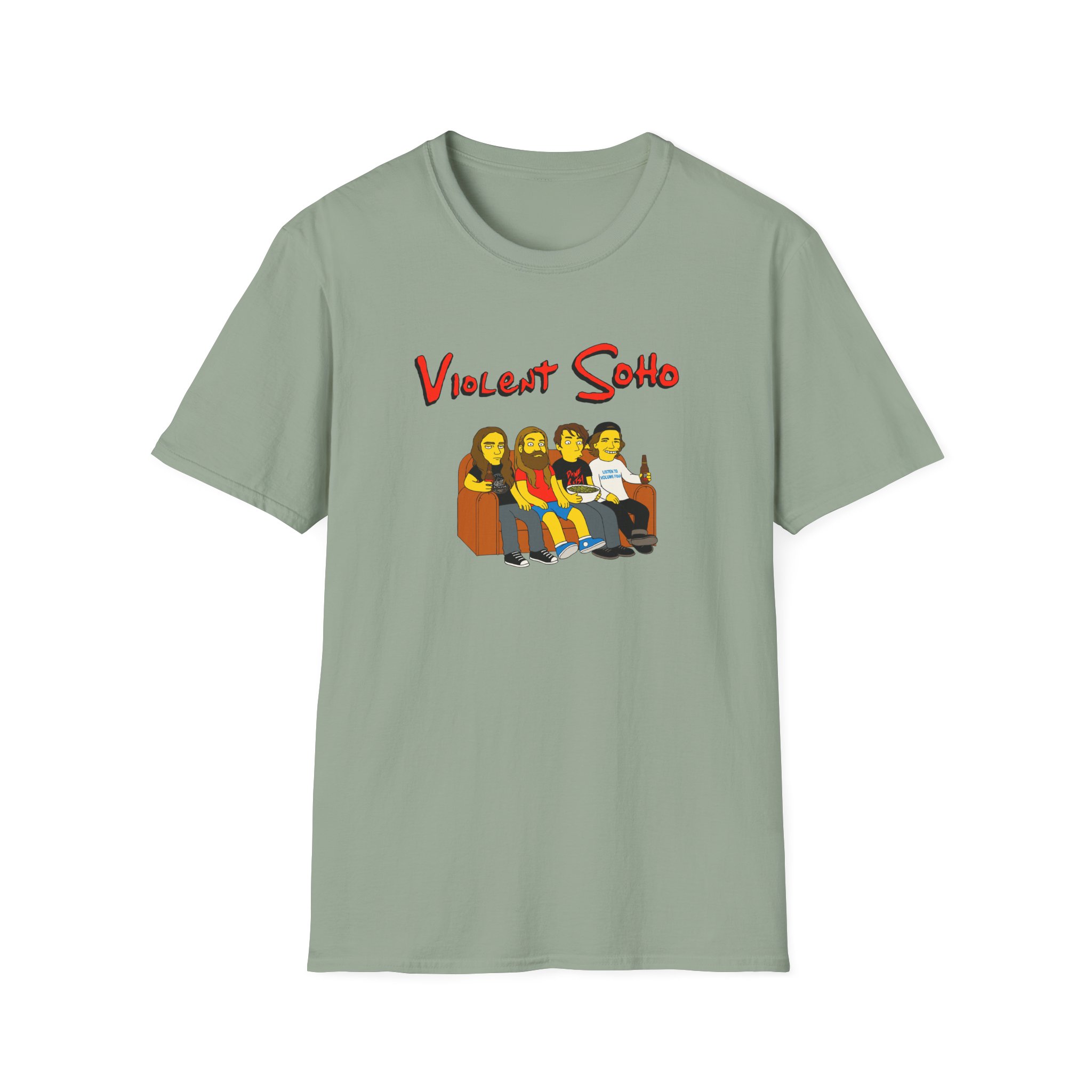 Violent Soho Springfield 4122 Unisex Softstyle T-Shirt - Image 11