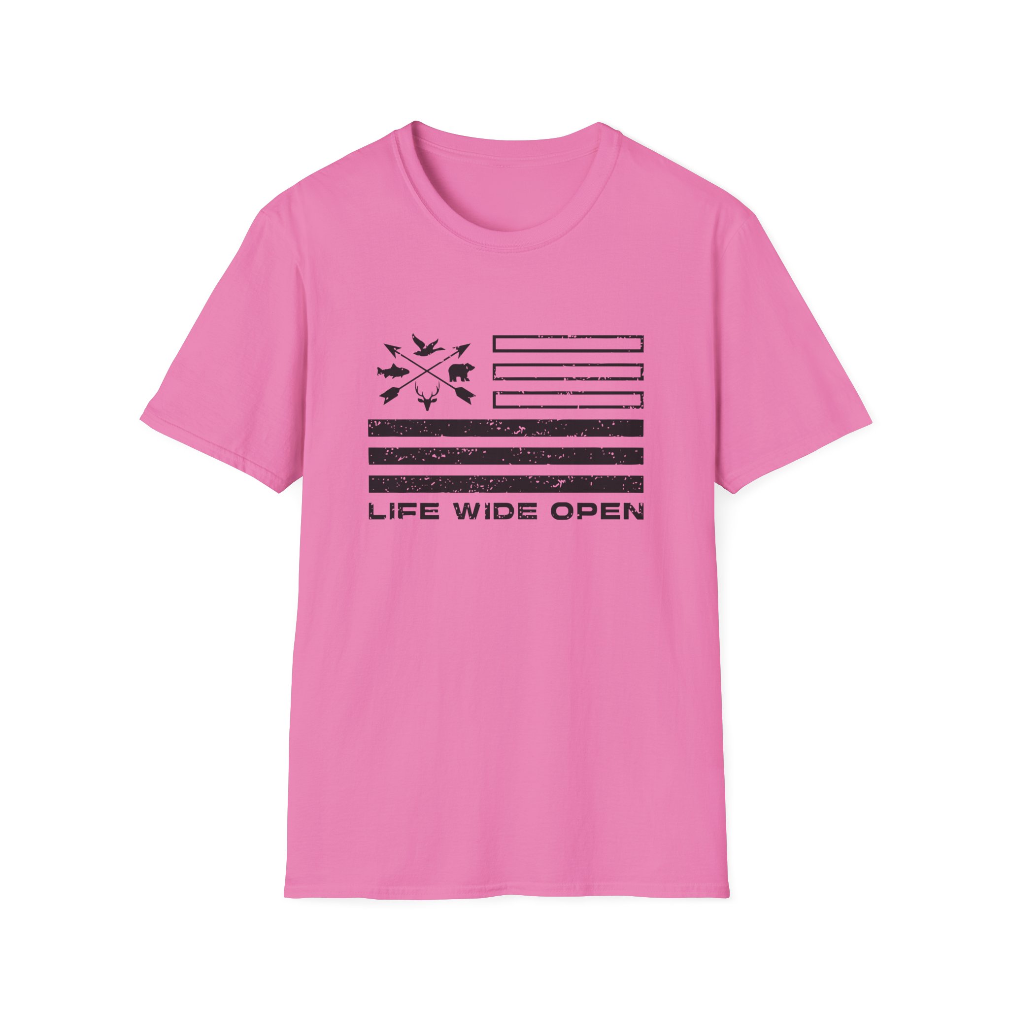 Cboystv Freedom Outdoors Unisex Softstyle T-Shirt - Image 29