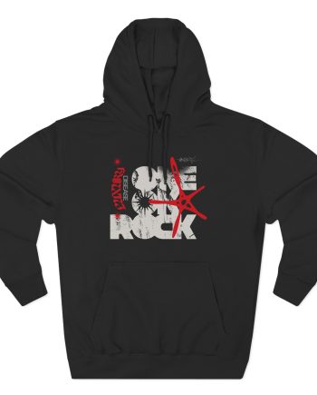 One Ok Rock Ld Album Cover Three-Panel Fleece Hoodie