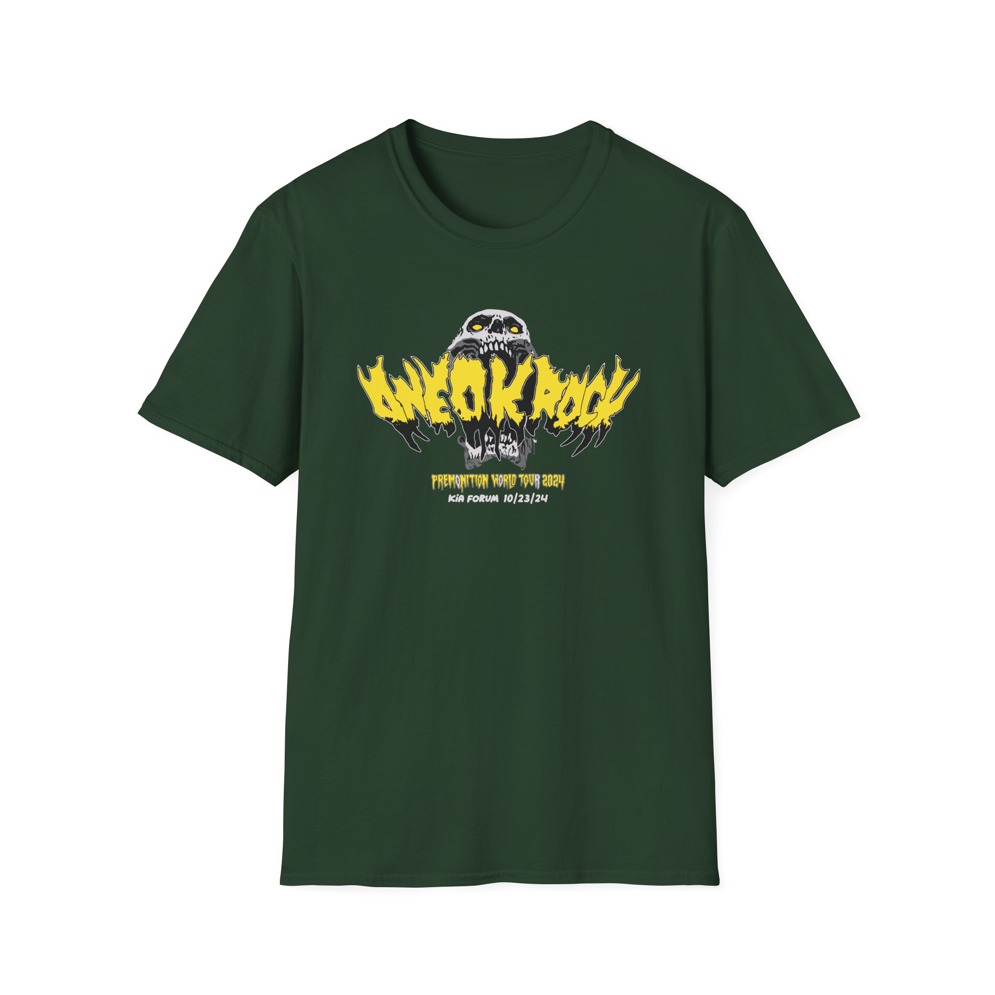 One Ok Rock the Forum Exclusive Unisex Softstyle T-shirt - Image 7