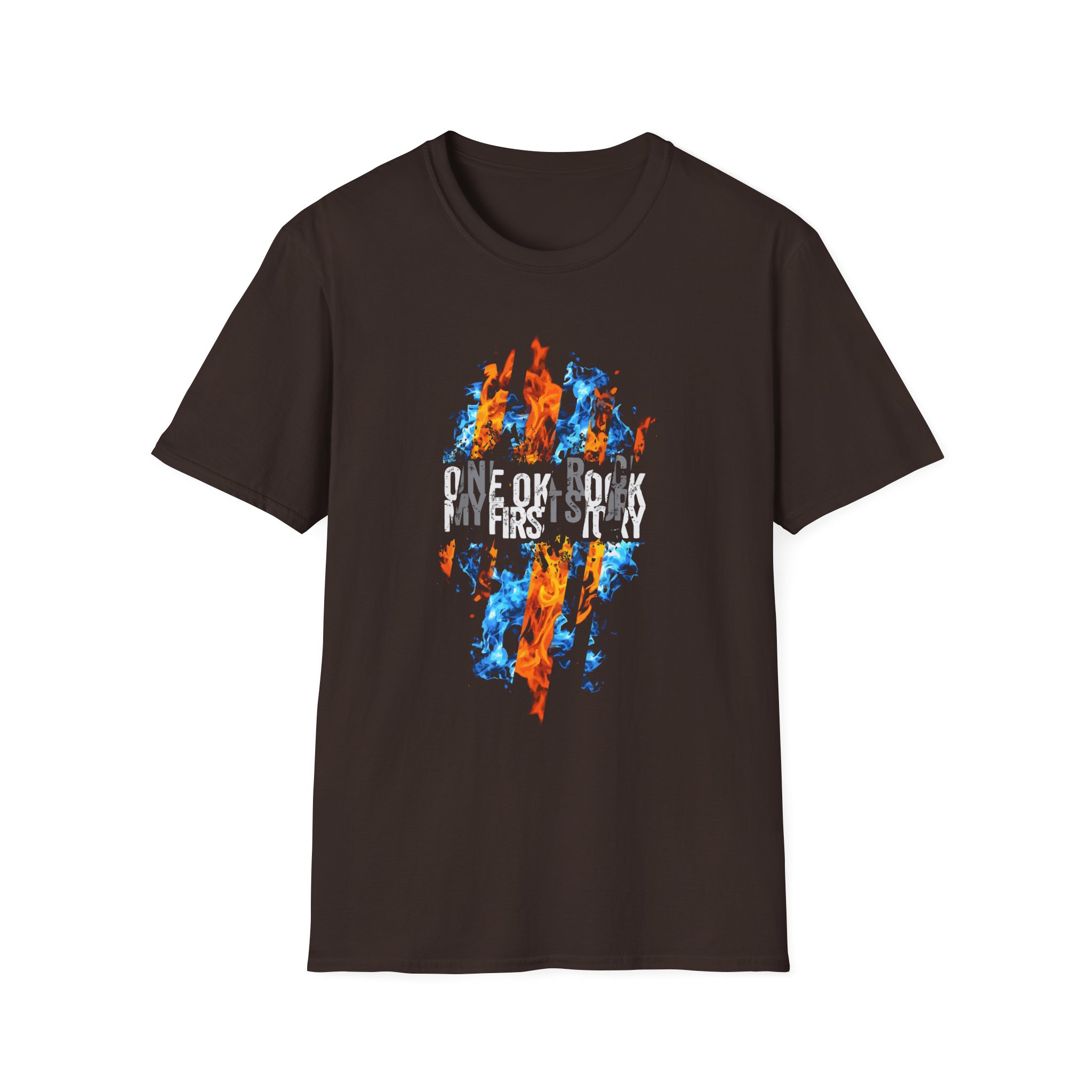 One Ok Rock vs My First Story Unisex Softstyle T-Shirt - Image 3