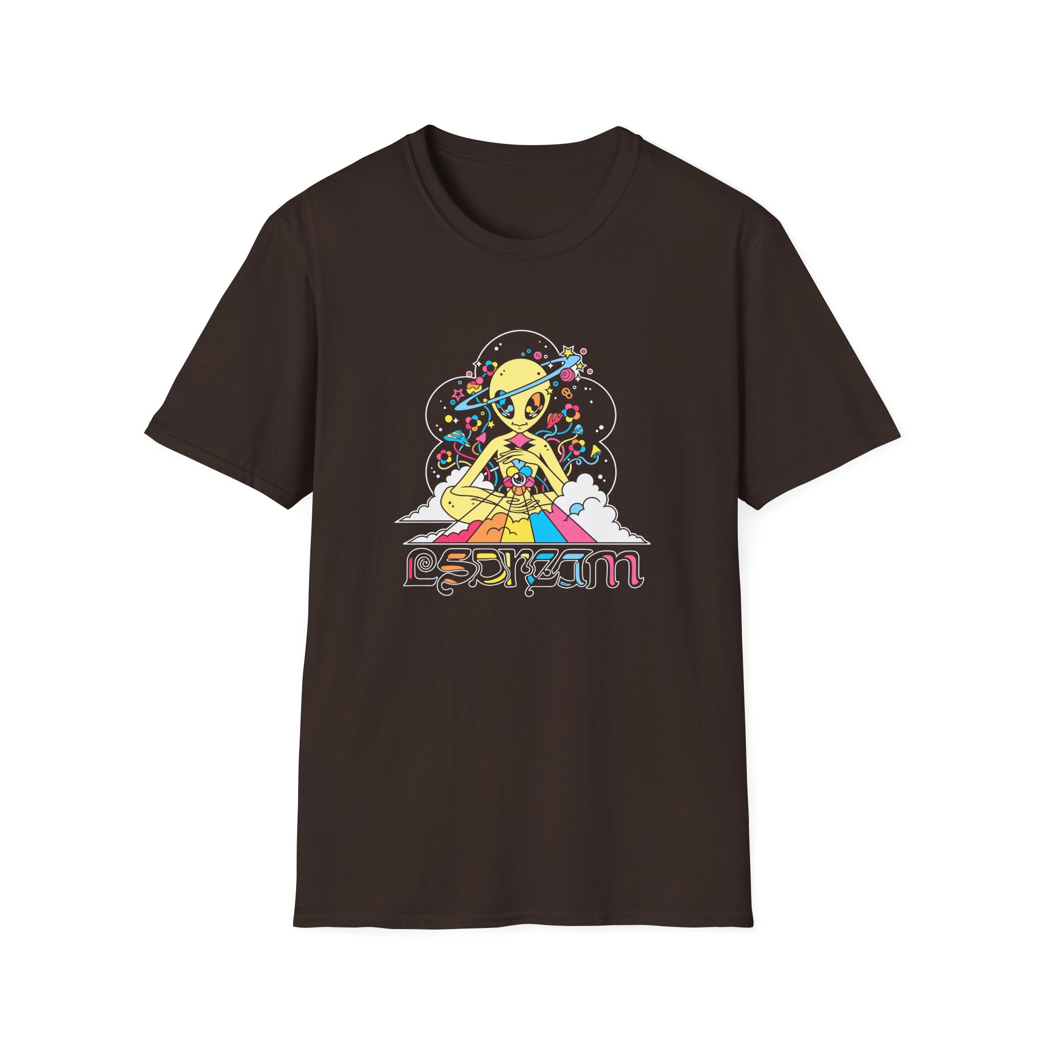 Lsdream Cosmic Love Unisex Softstyle T-Shirt - Image 5