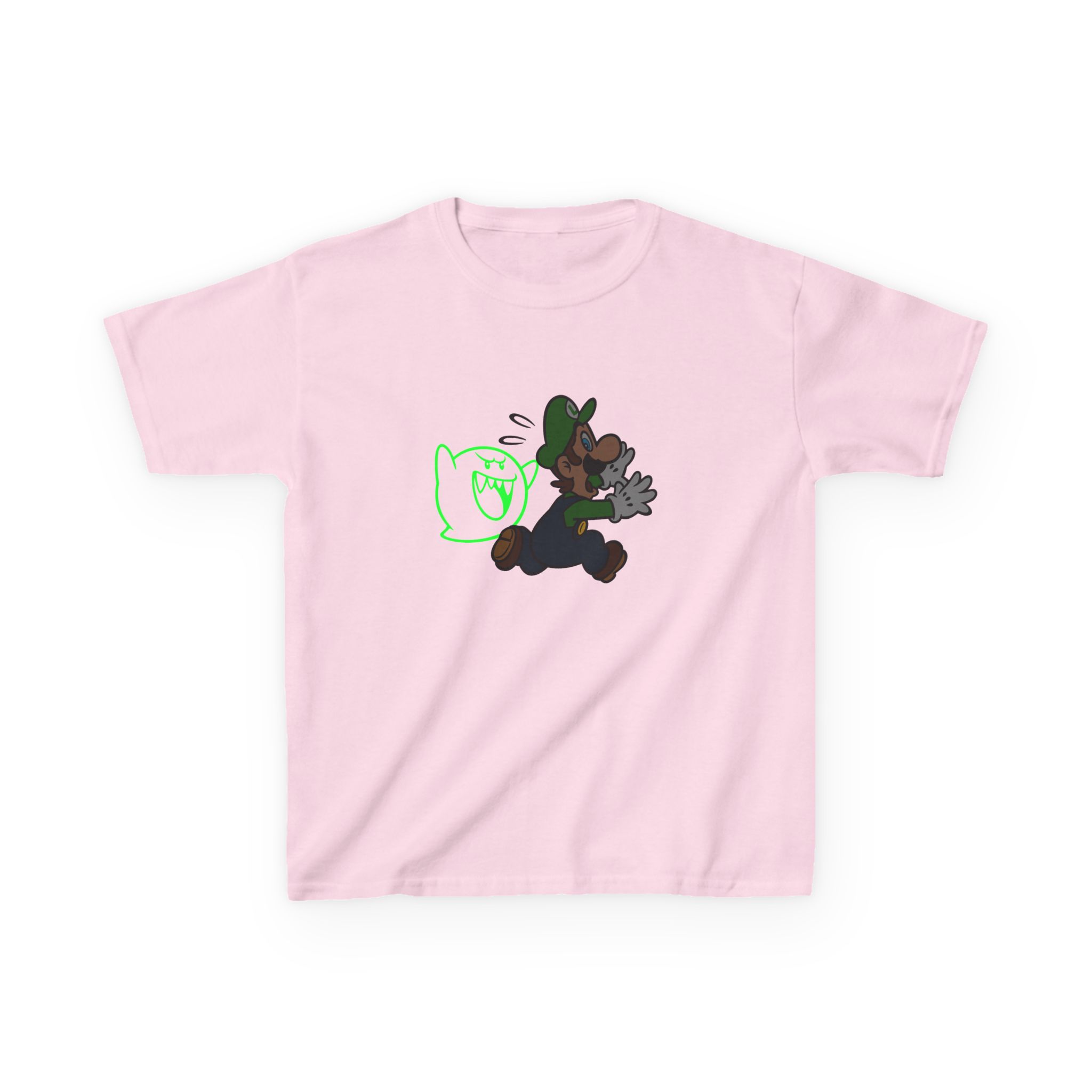 Kids NTD Luigi™ and Boo Heavy Cotton™ Tee - Image 13