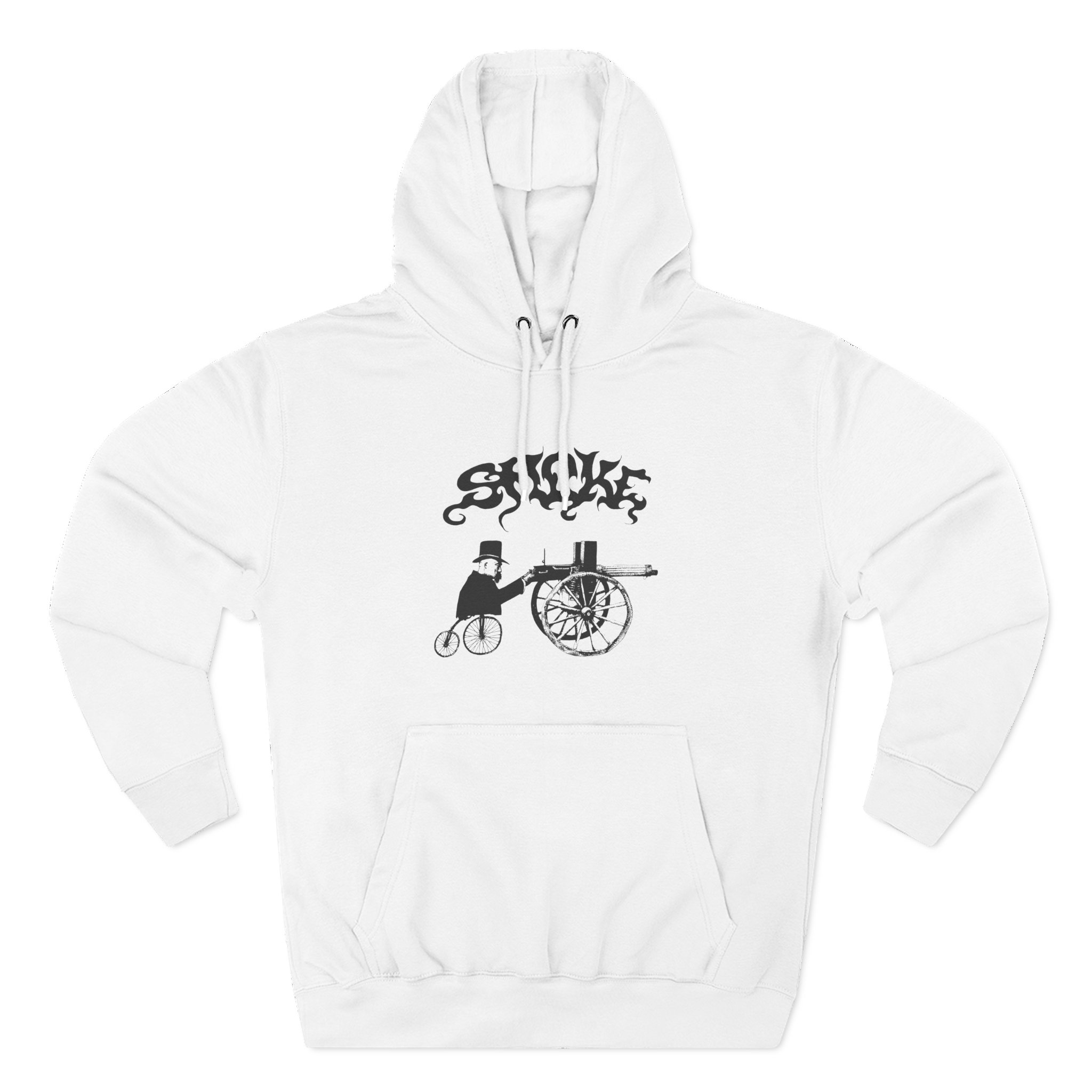Smoke Gunner Three-Panel Fleece Hoodie
