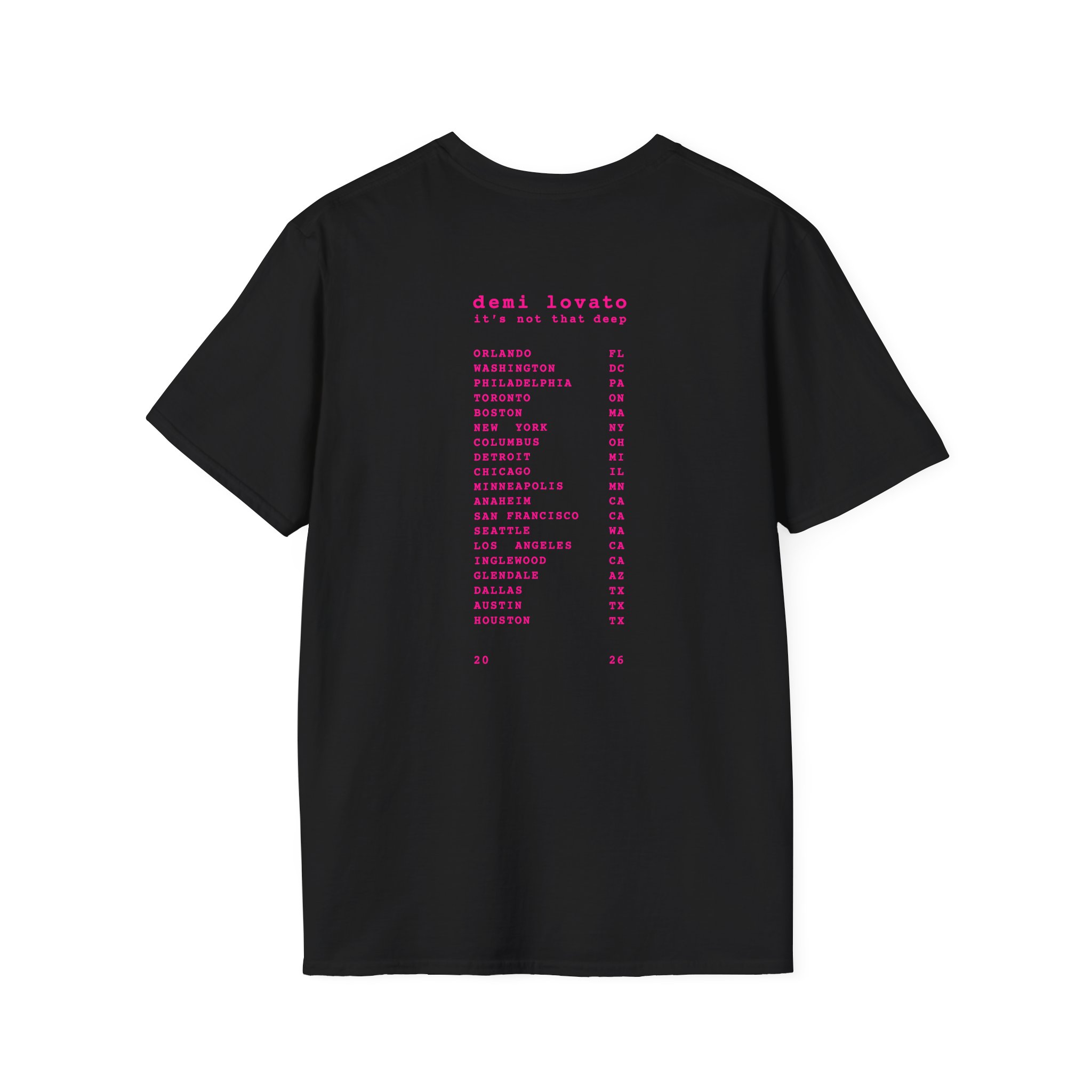 D L Unisex Softstyle T-Shirt - Image 4