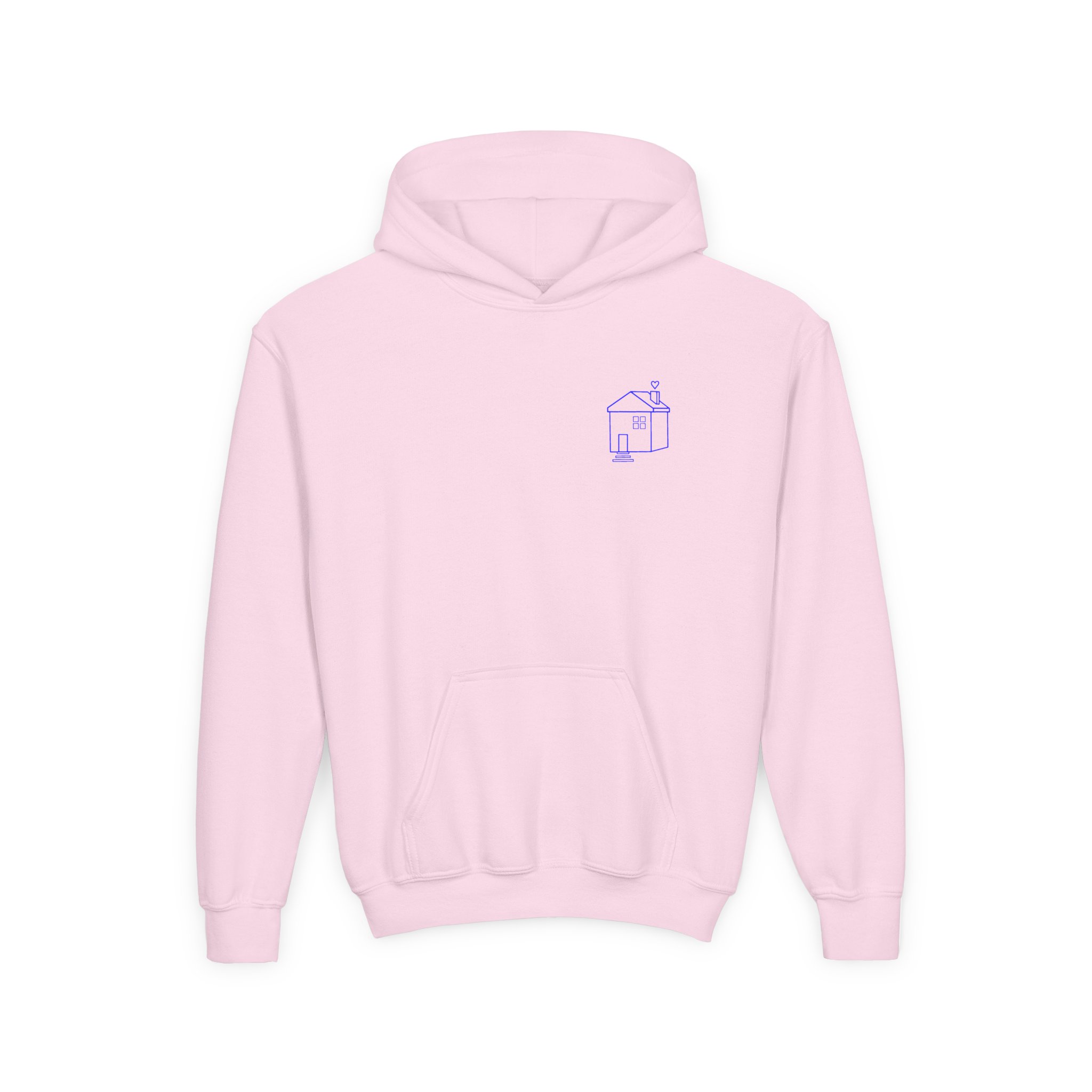 Love on Tour Harry's House Tracklis Youth Heavy Blend Hooded Sweatshirt - Image 5
