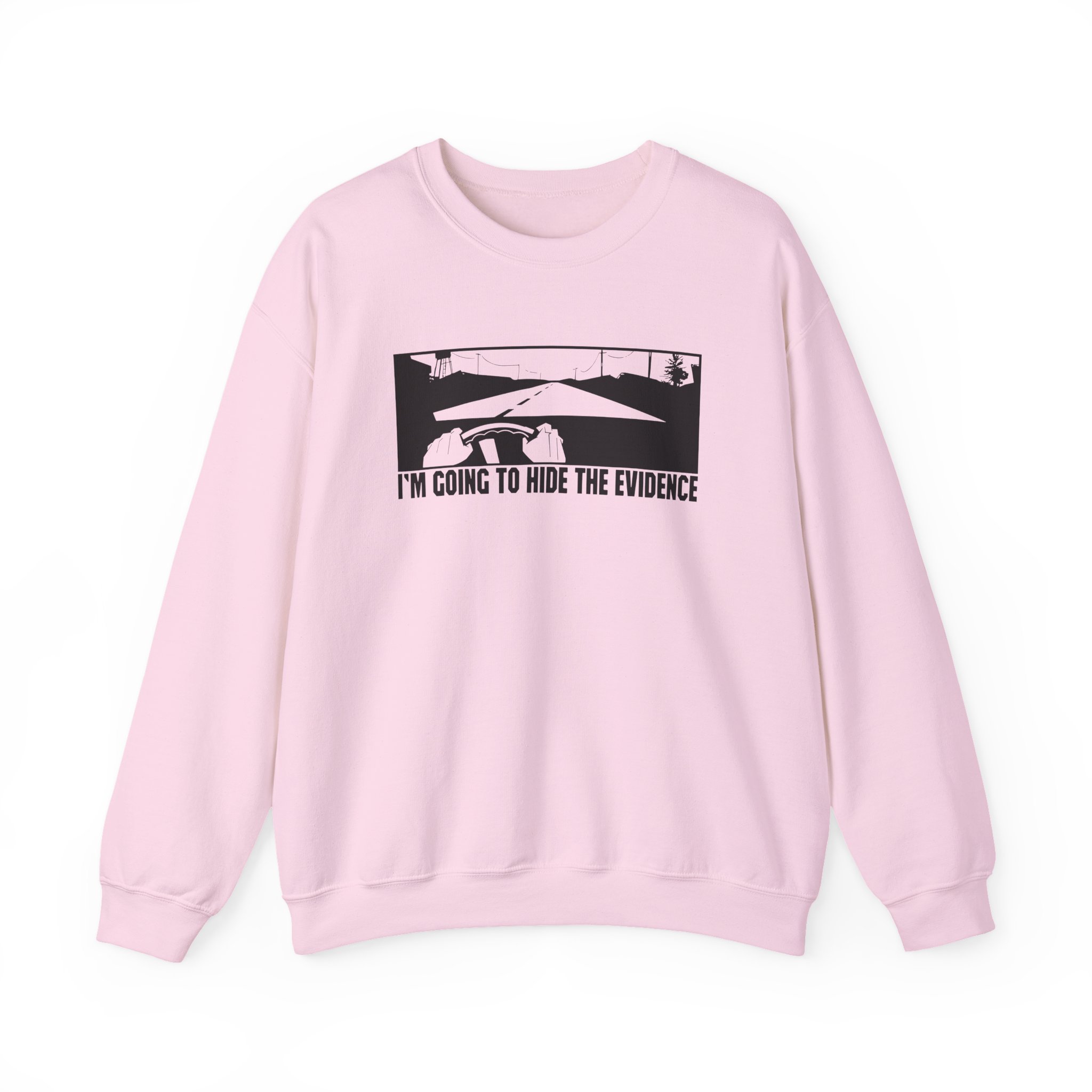 Shroud Hide The Evidence Unisex Heavy Blend™ Crewneck Sweatshirt - Image 9