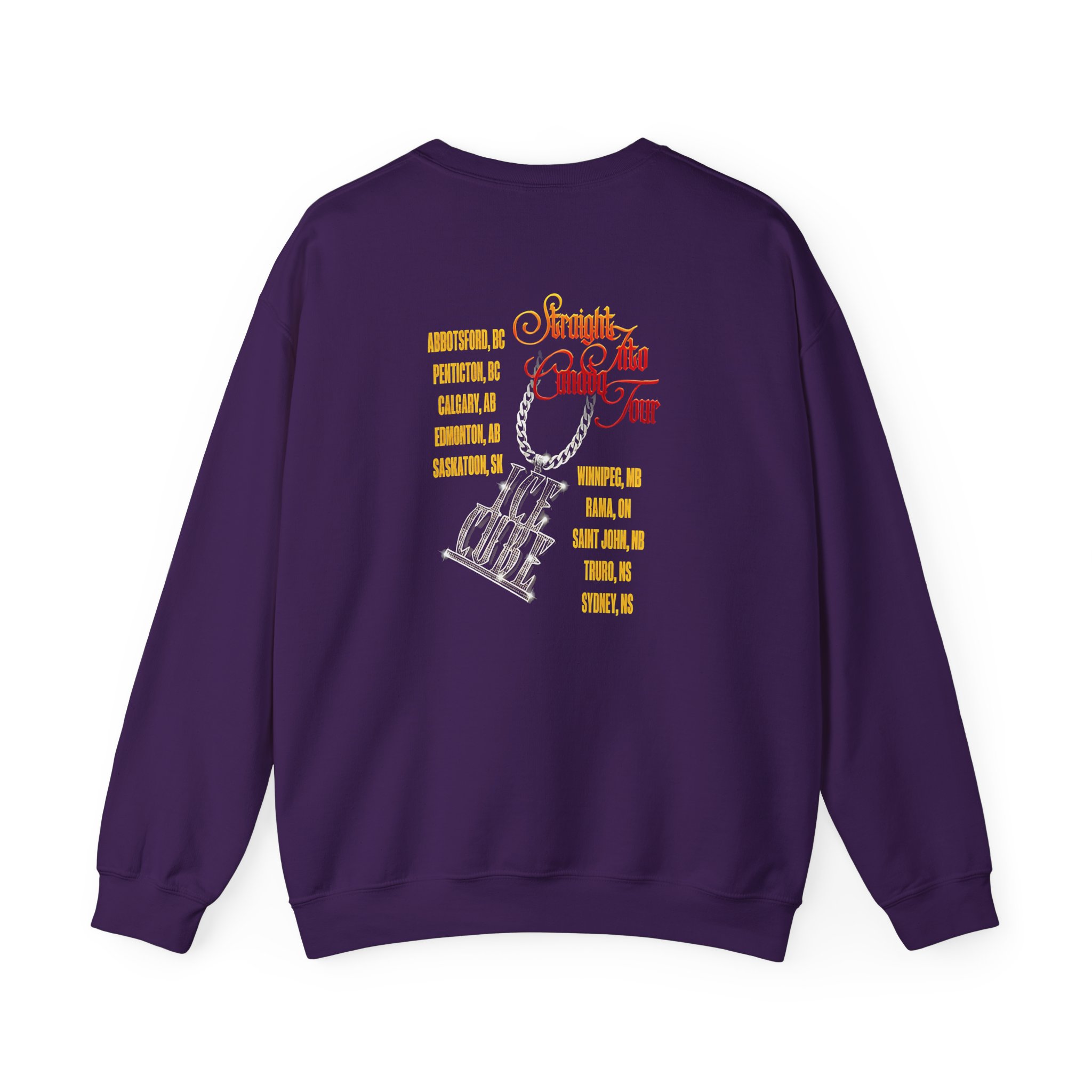 Ice Cube Straight Into Canada Unisex Heavy Blend™ Crewneck Sweatshirt - Image 12