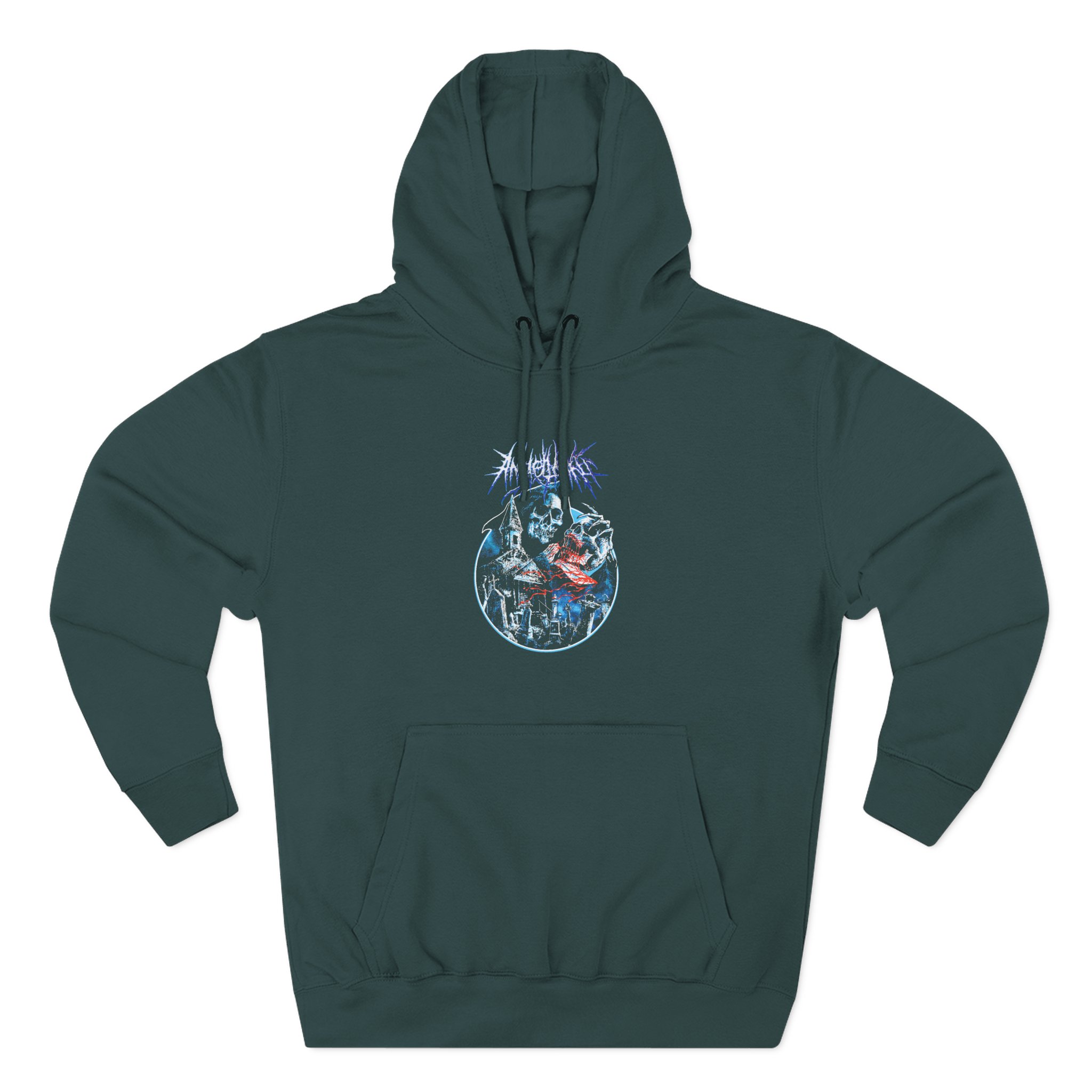 Angelmaker Angel Of Death Three-Panel Fleece Hoodie - Image 5