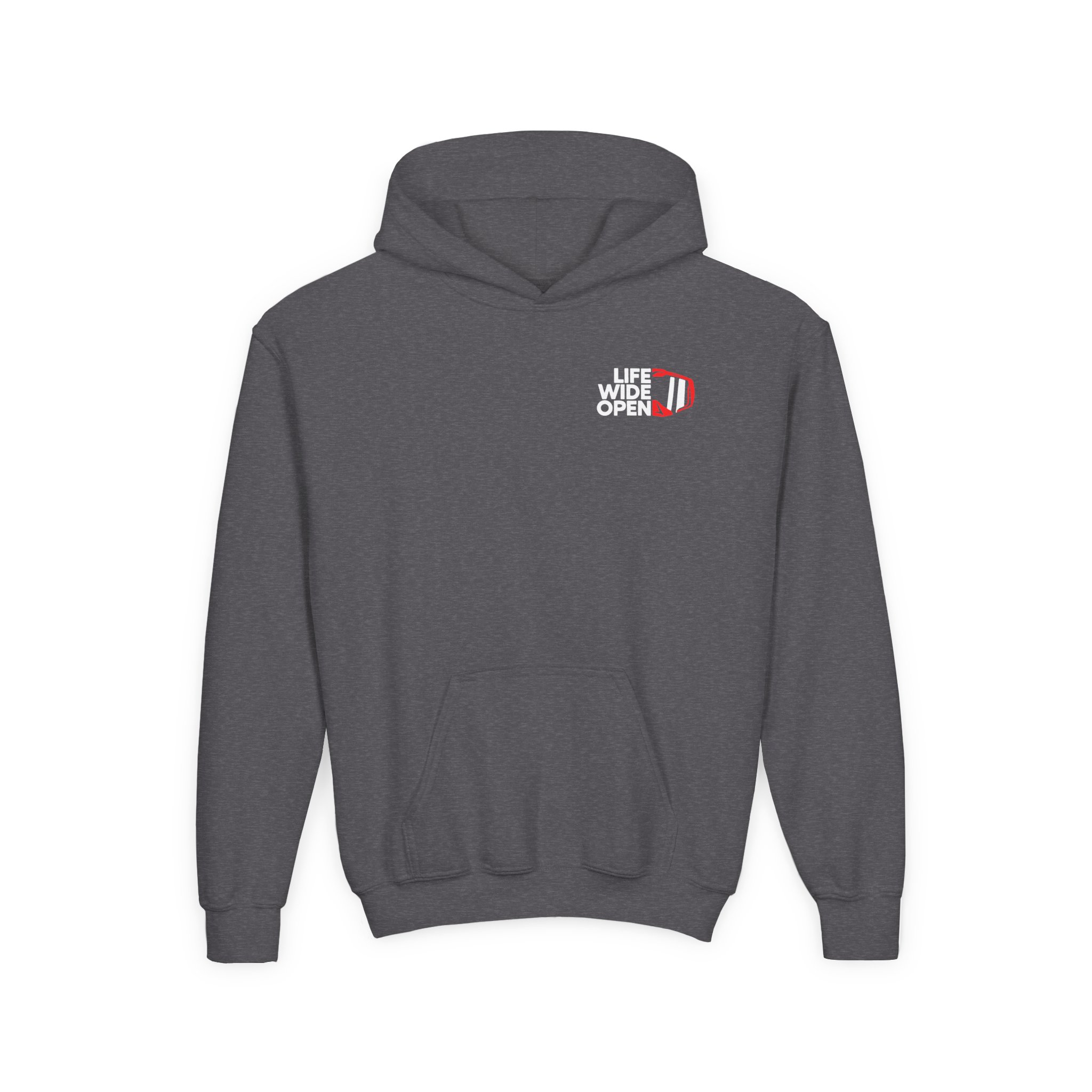 Cboystv Dirtbike Blowup Youth Heavy Blend Hooded Sweatshirt - Image 7
