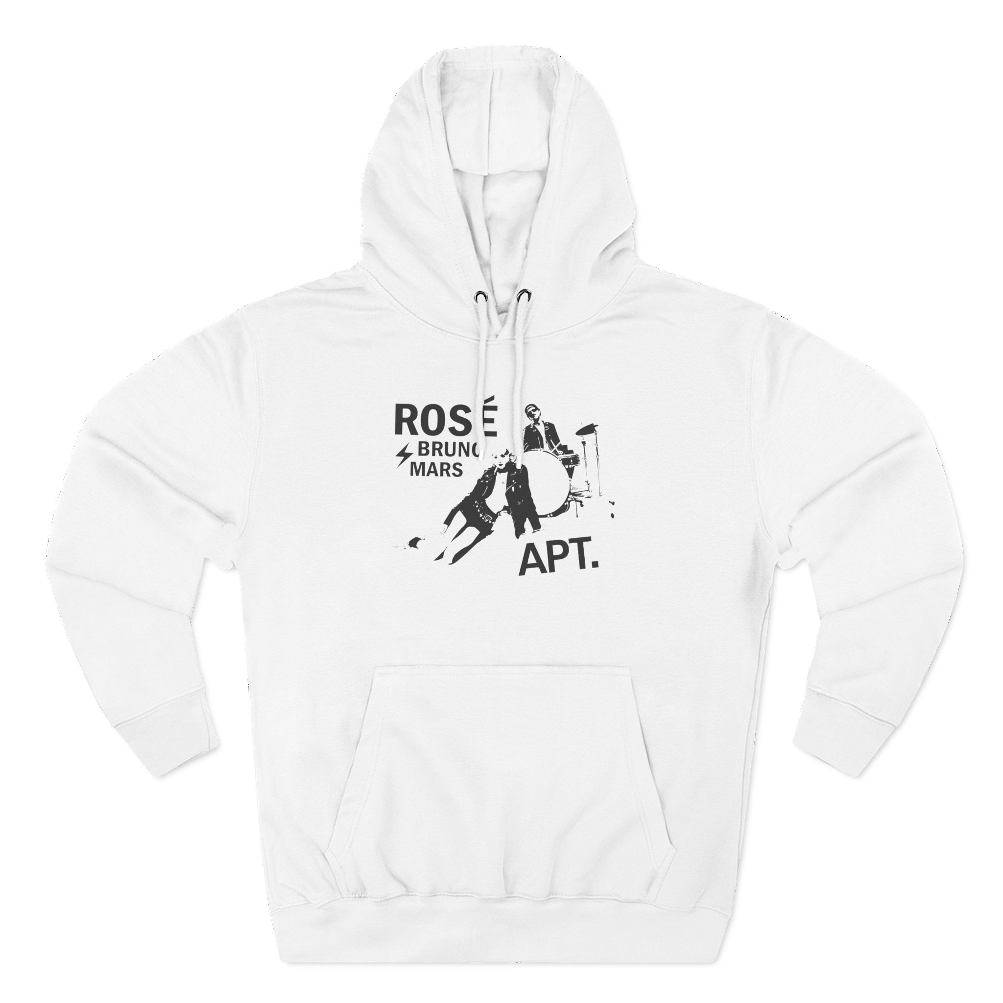 Bruno Mars Apt Three-Panel Fleece Hoodie
