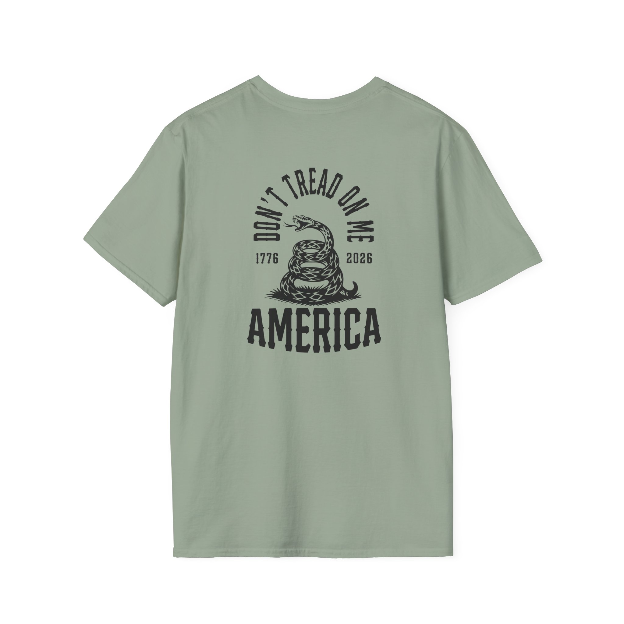 Valuetainment Don't Tread on Me Unisex Softstyle T-Shirt - Image 16