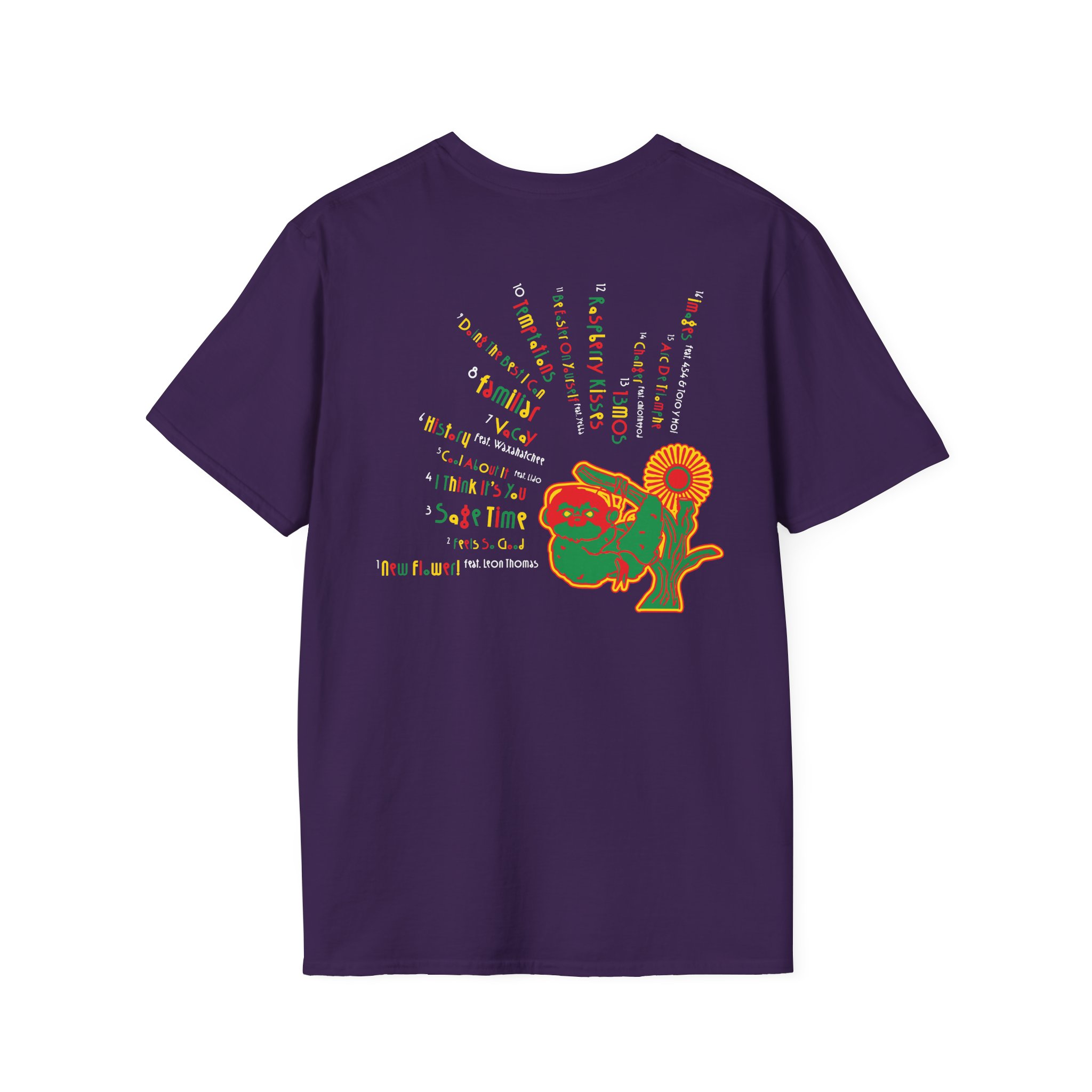 Aminé New Flower! Unisex Softstyle T-Shirt - Image 16