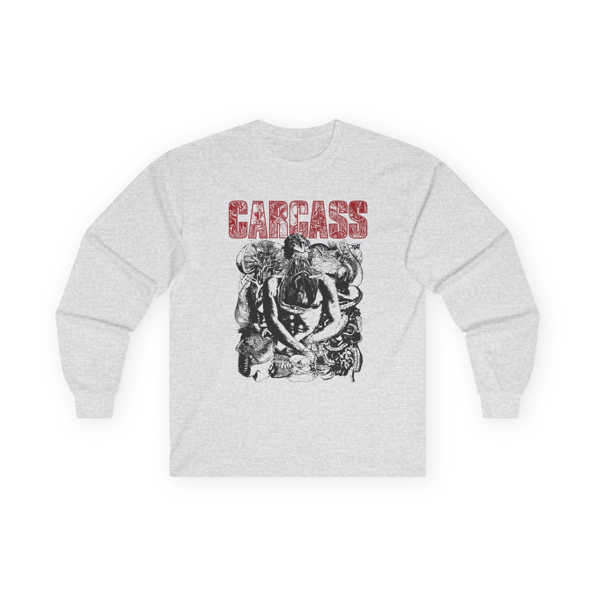 Carcass Torso Unisex Ultra Cotton Long Sleeve Tee - Image 3