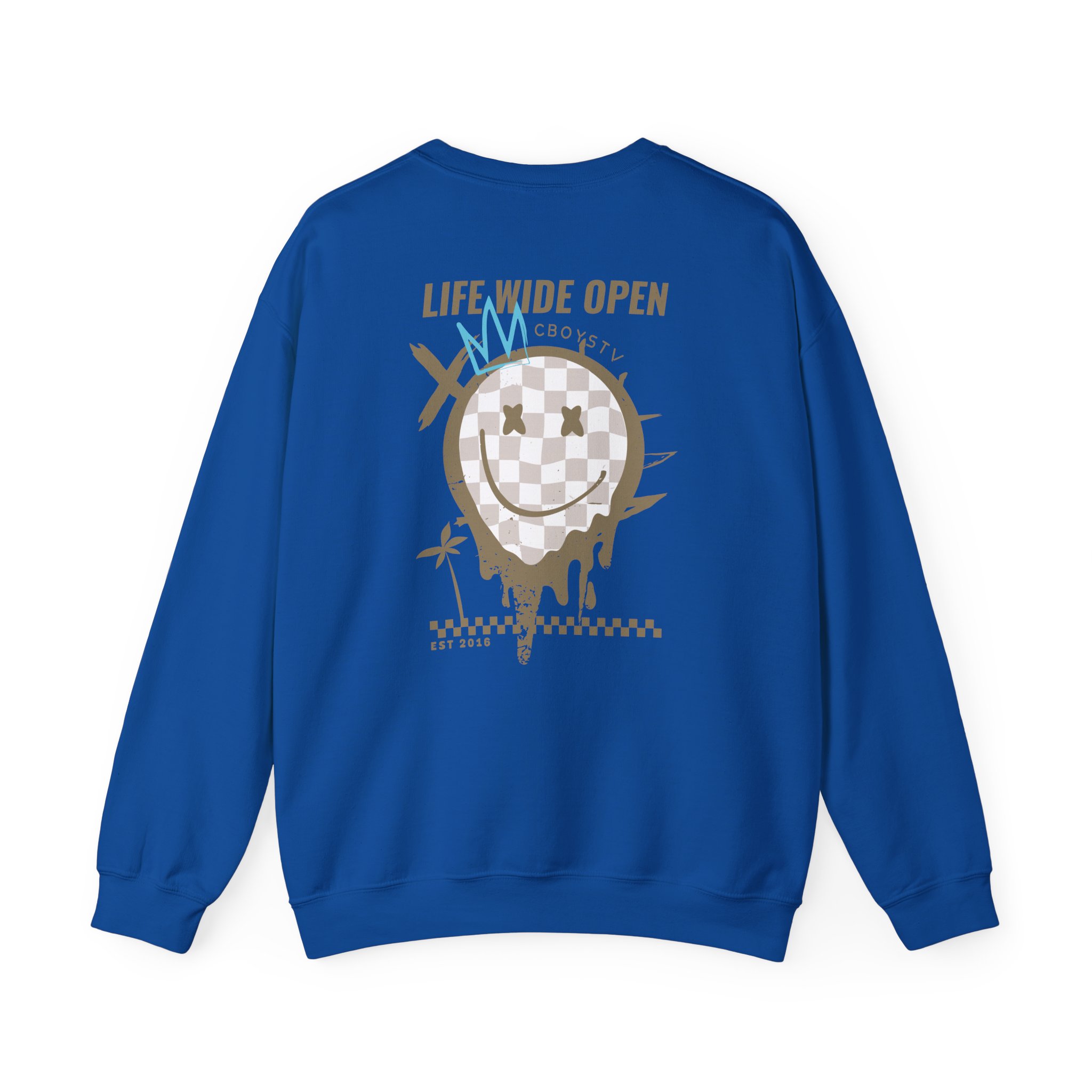 Cboystv Tan Rockstar Unisex Heavy Blend™ Crewneck Sweatshirt - Image 14
