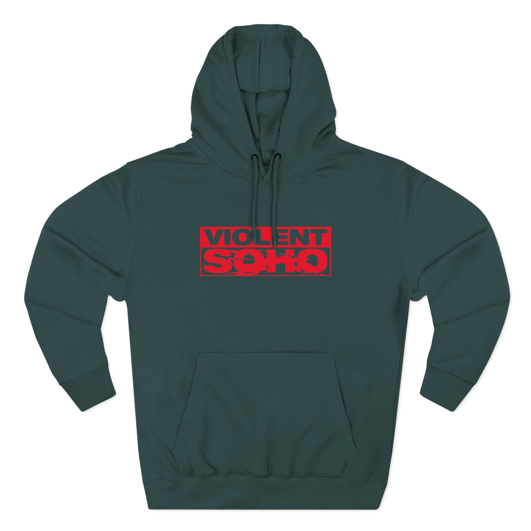 Violent Soho Skull Three-Panel Fleece Hoodie - Image 15