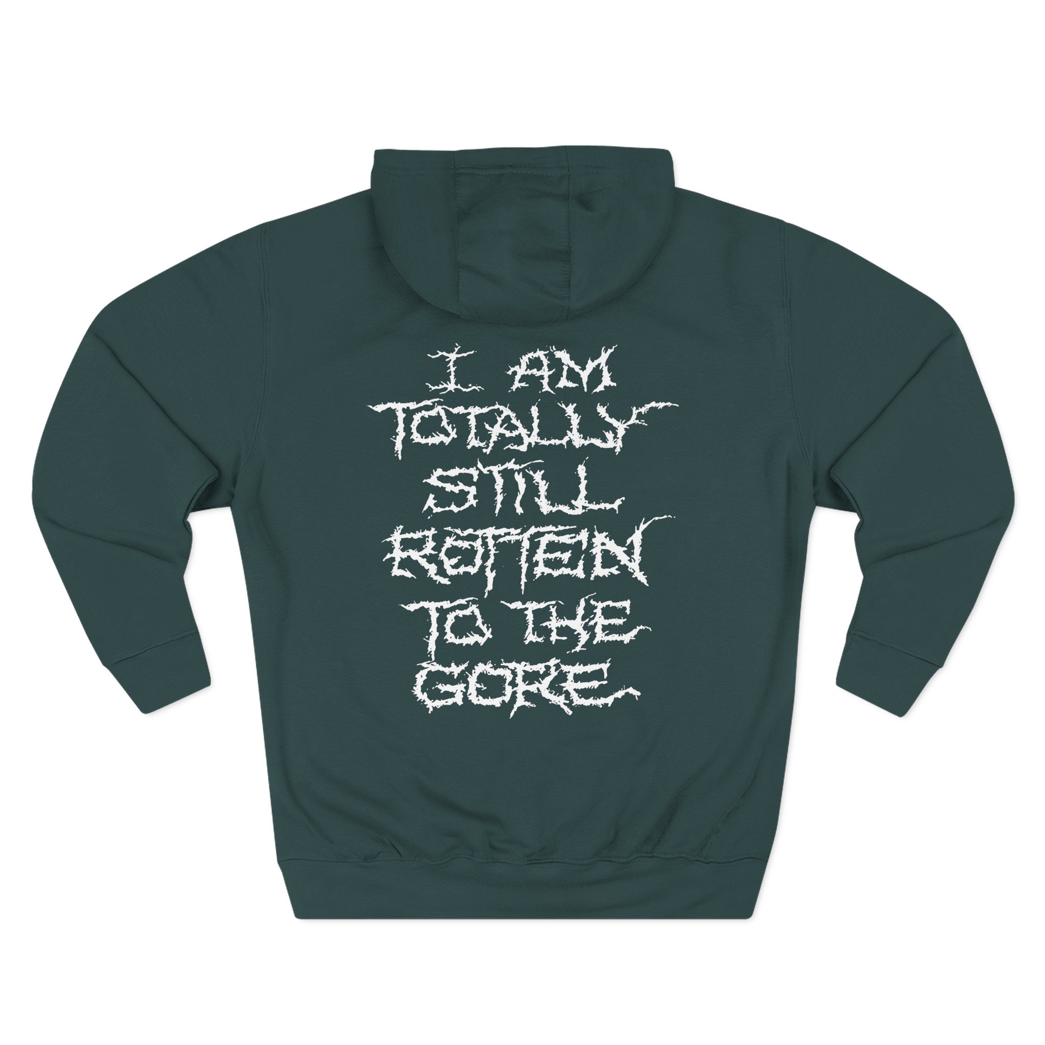 Carcass Rotten to the Gore Three-Panel Fleece Hoodie - Image 6
