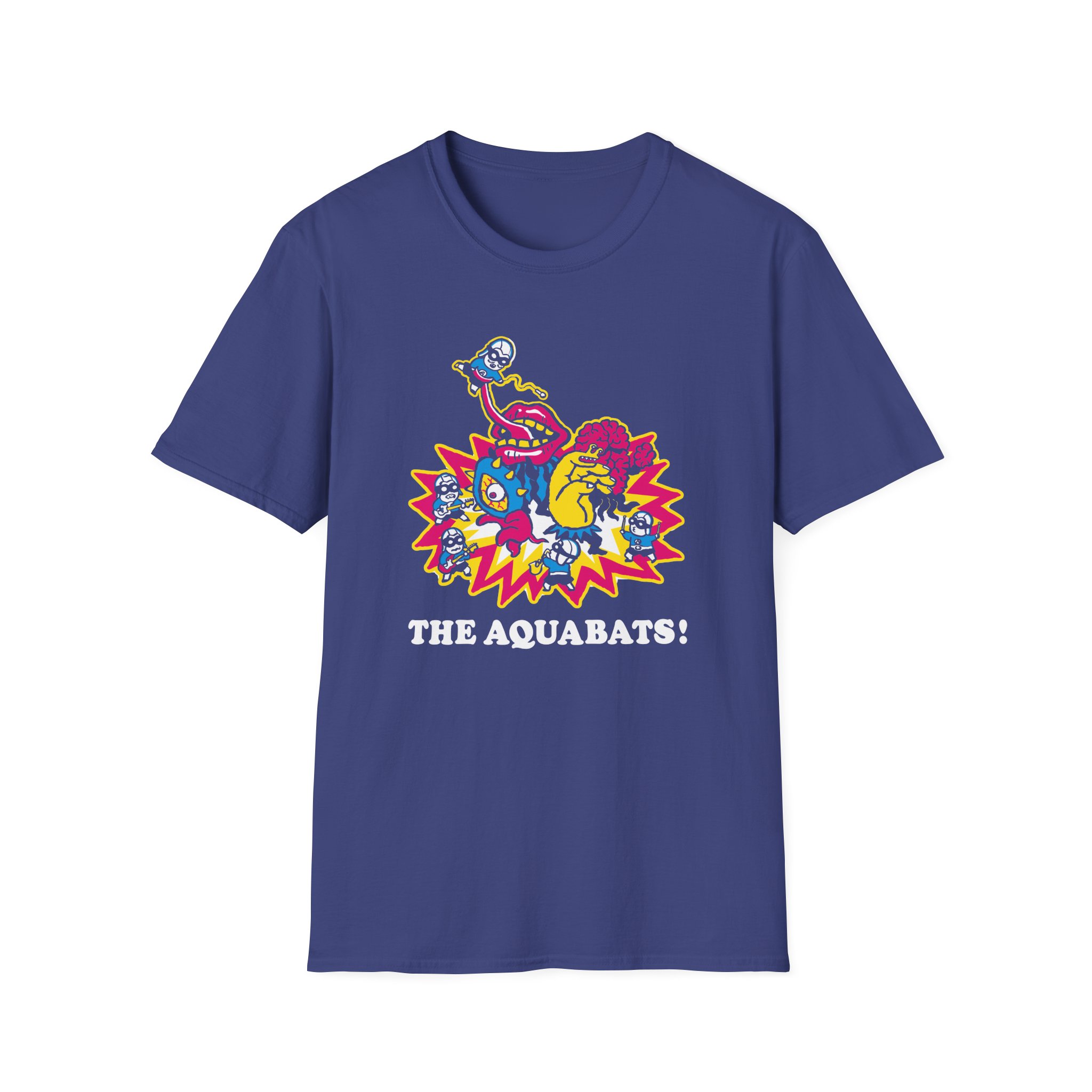 The Aquabats Fight Unisex Softstyle T-Shirt - Image 11