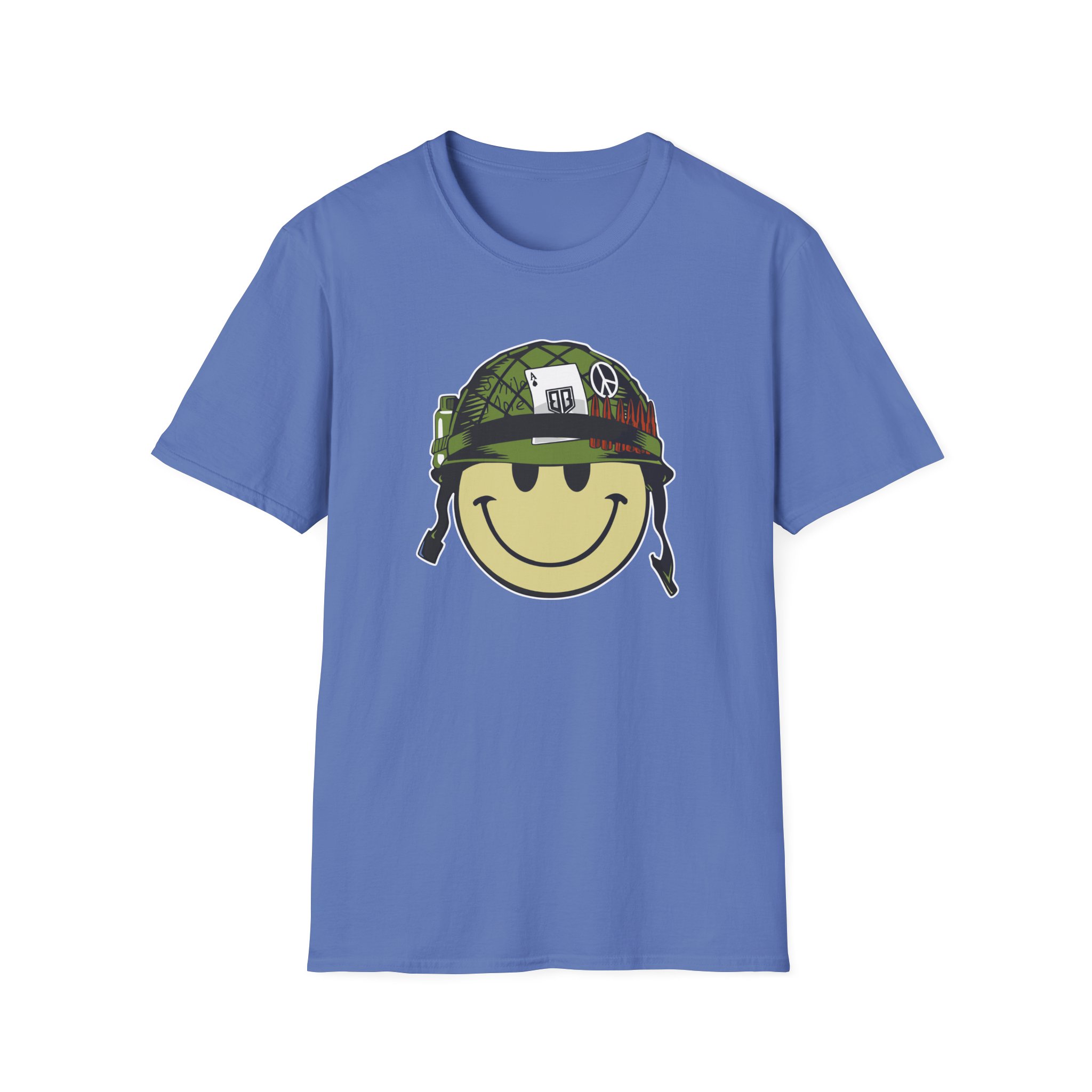 Roman Atwood Smiley Unisex Softstyle T-Shirt - Image 11