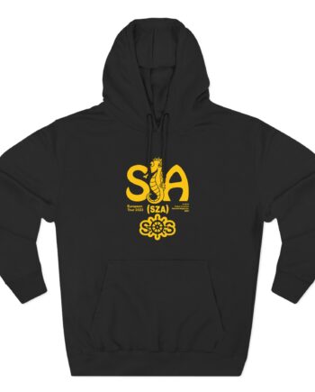 Sza Sos Seahouse Tour Three-panel Fleece Hoodie