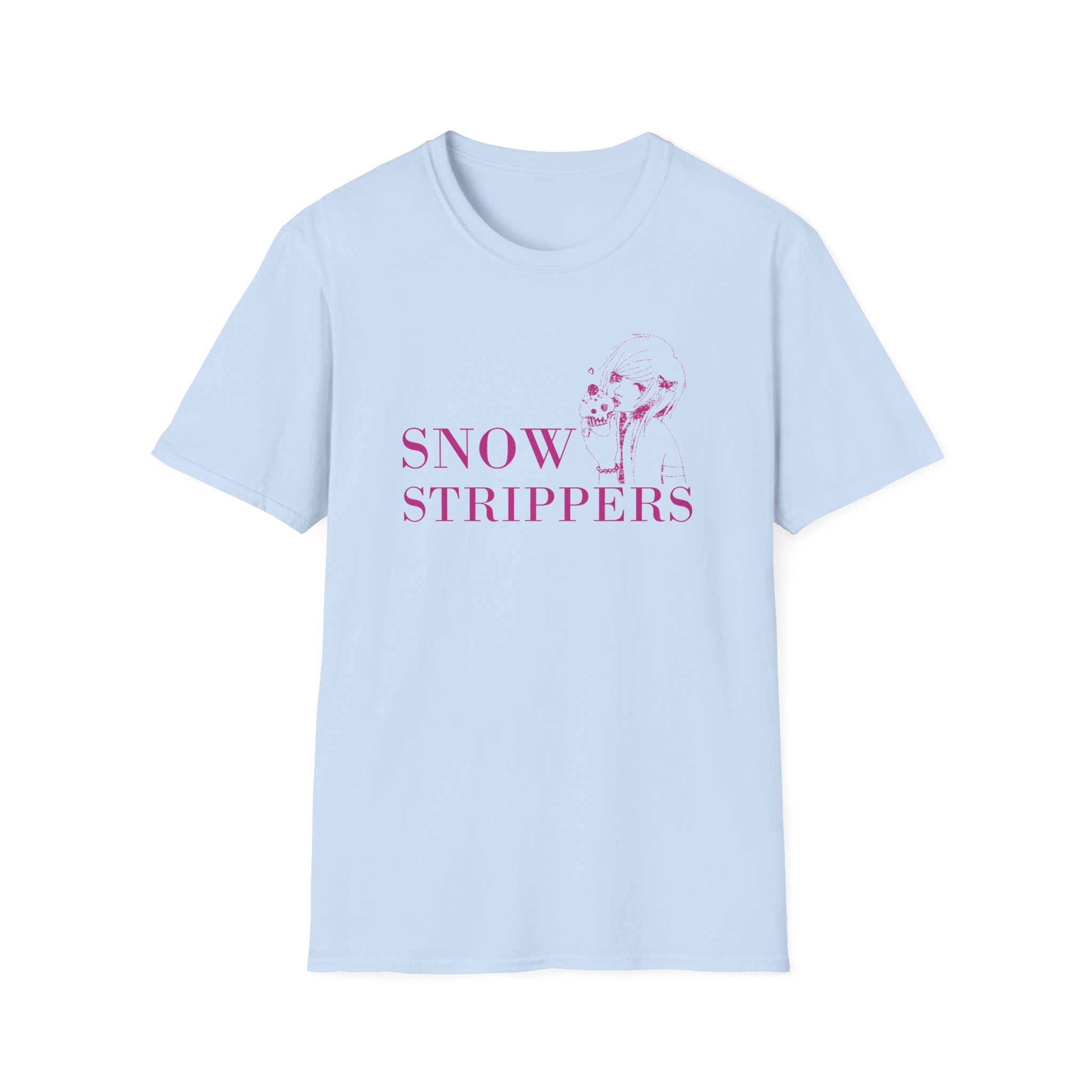 Snow Strippers Bitch Please Unisex Softstyle T-Shirt - Image 7
