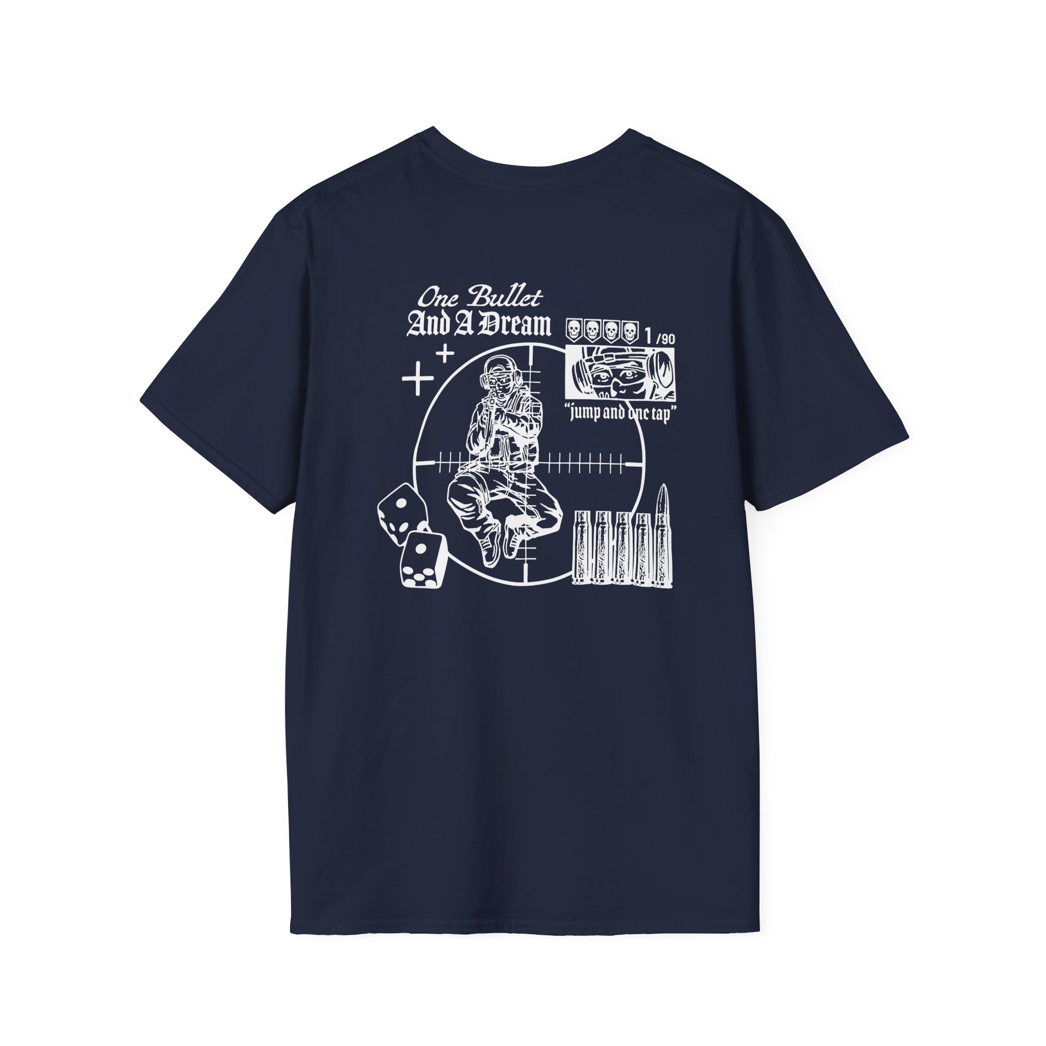 Shroud One Bulle Unisex Softstyle T-Shirt - Image 10
