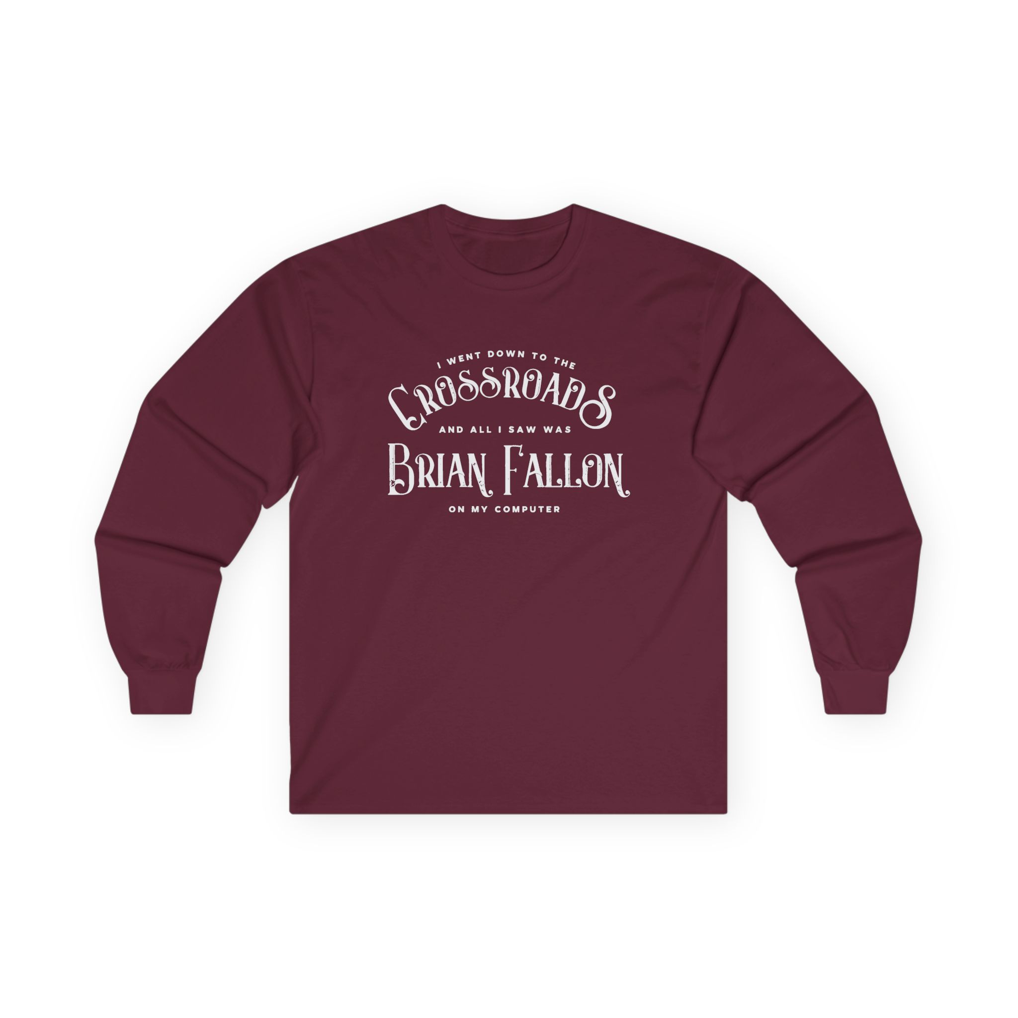 Brian Fallon Crossroads Unisex Ultra Cotton Long Sleeve Tee - Image 3
