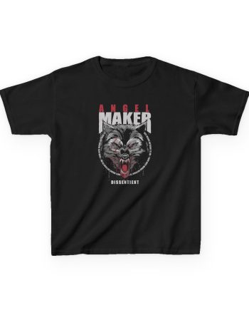 Angelmaker Battle Wolf Kids Heavy Cotton™ Tee
