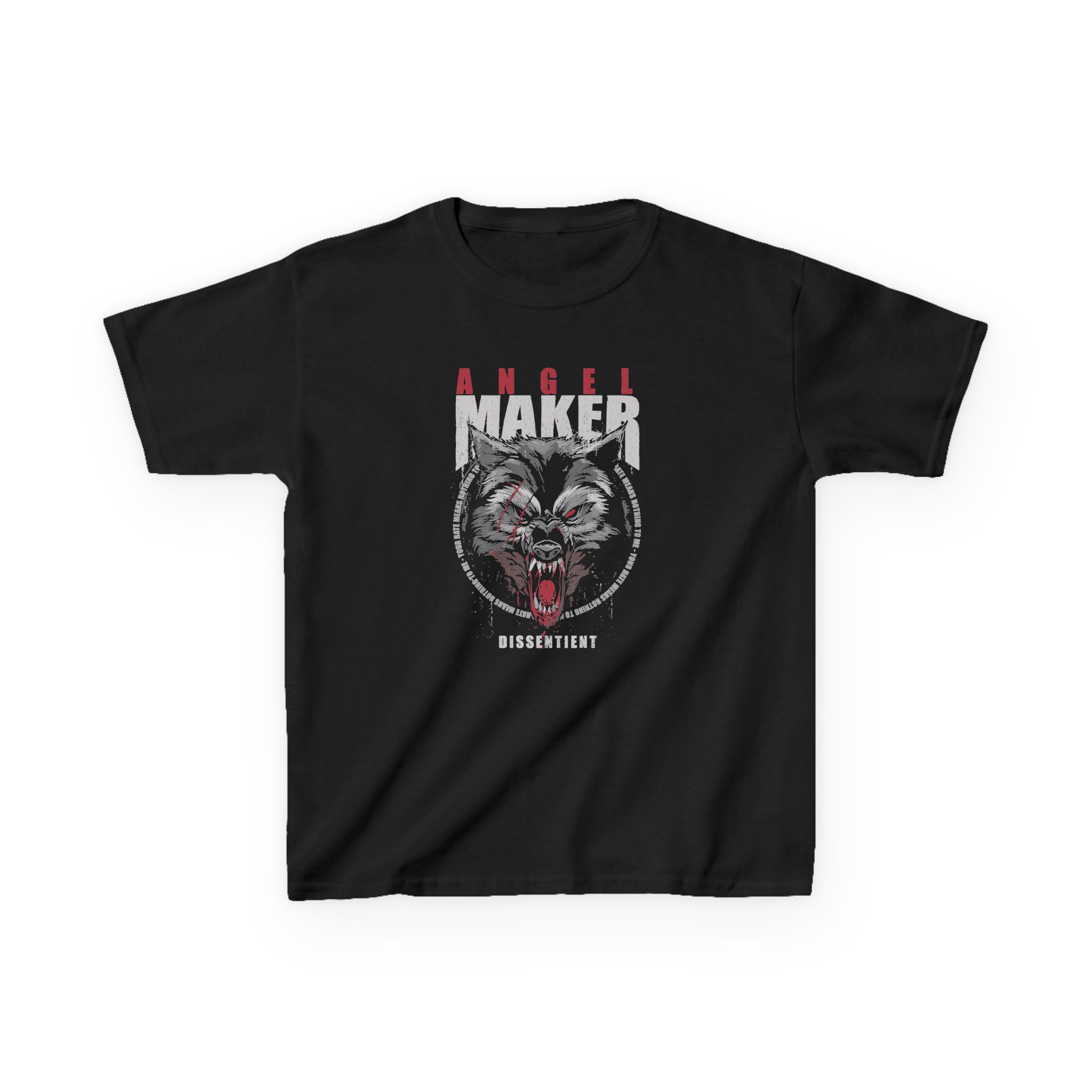 Angelmaker Battle Wolf Kids Heavy Cotton™ Tee