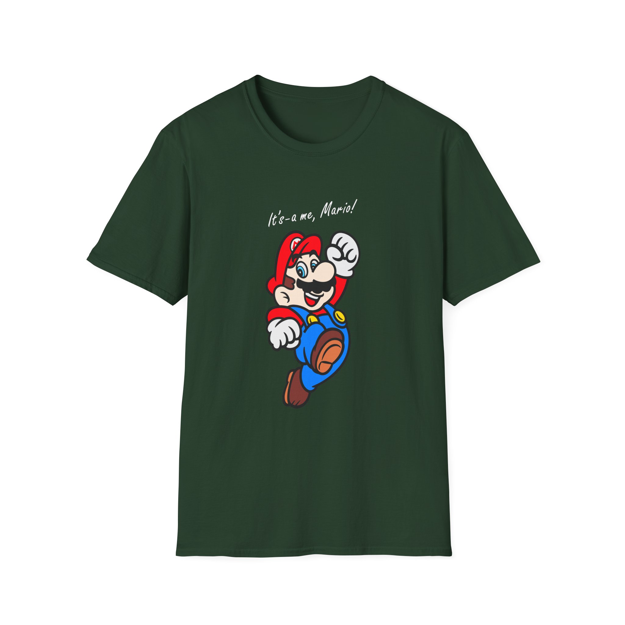 NTD It's-a Me, Mario Unisex Softstyle T-Shirt - Image 5