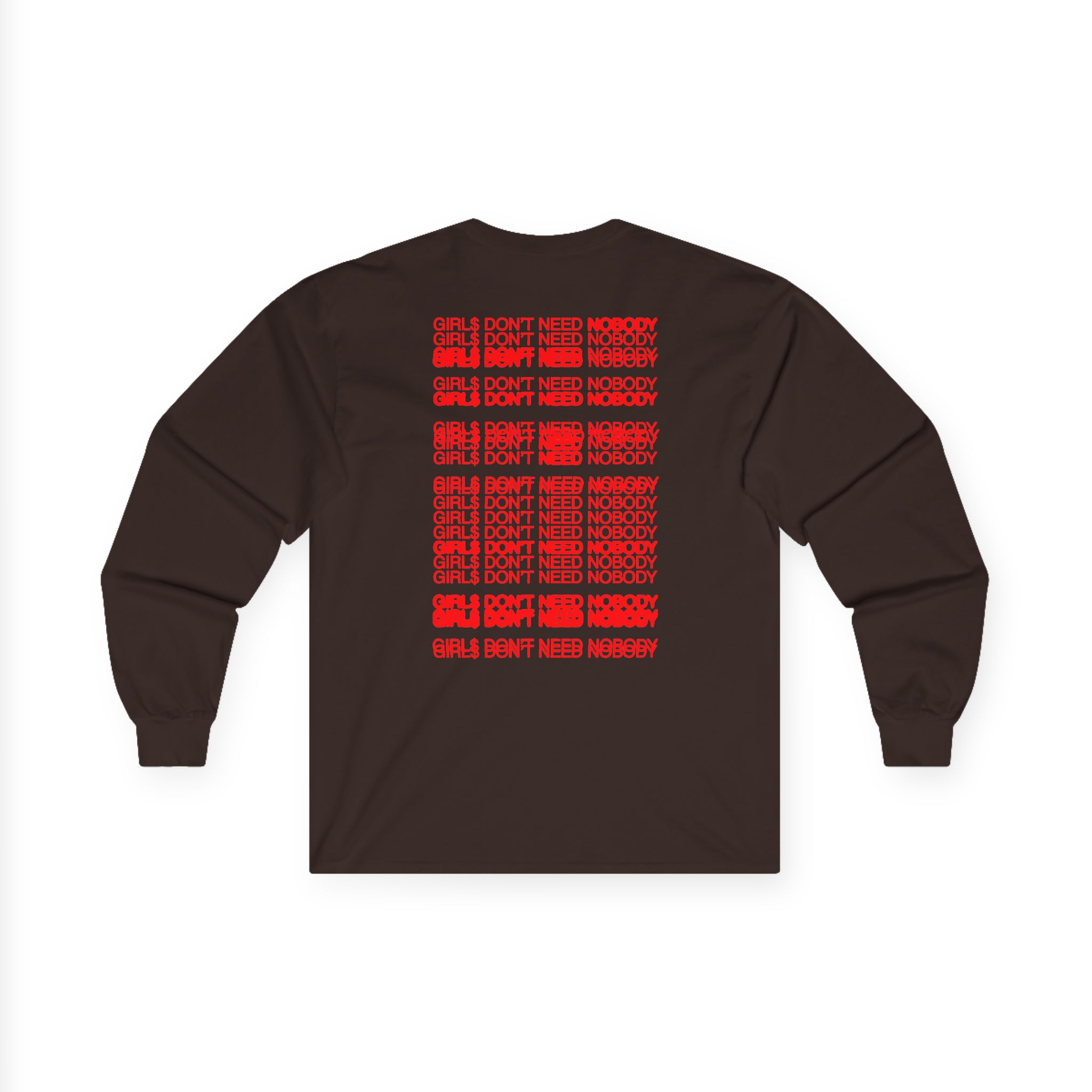 Dom Dolla Don't Need Nobody Repeat Unisex Ultra Cotton Long Sleeve Tee - Image 10
