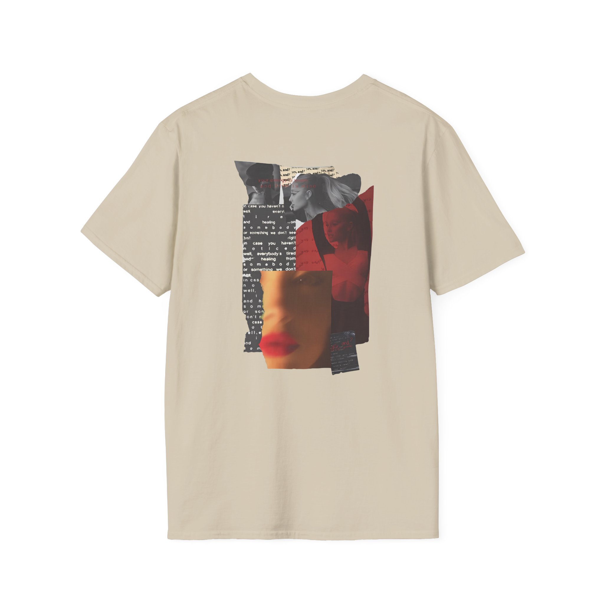 AG Yes, and? Collage Unisex Softstyle T-Shirt - Image 6