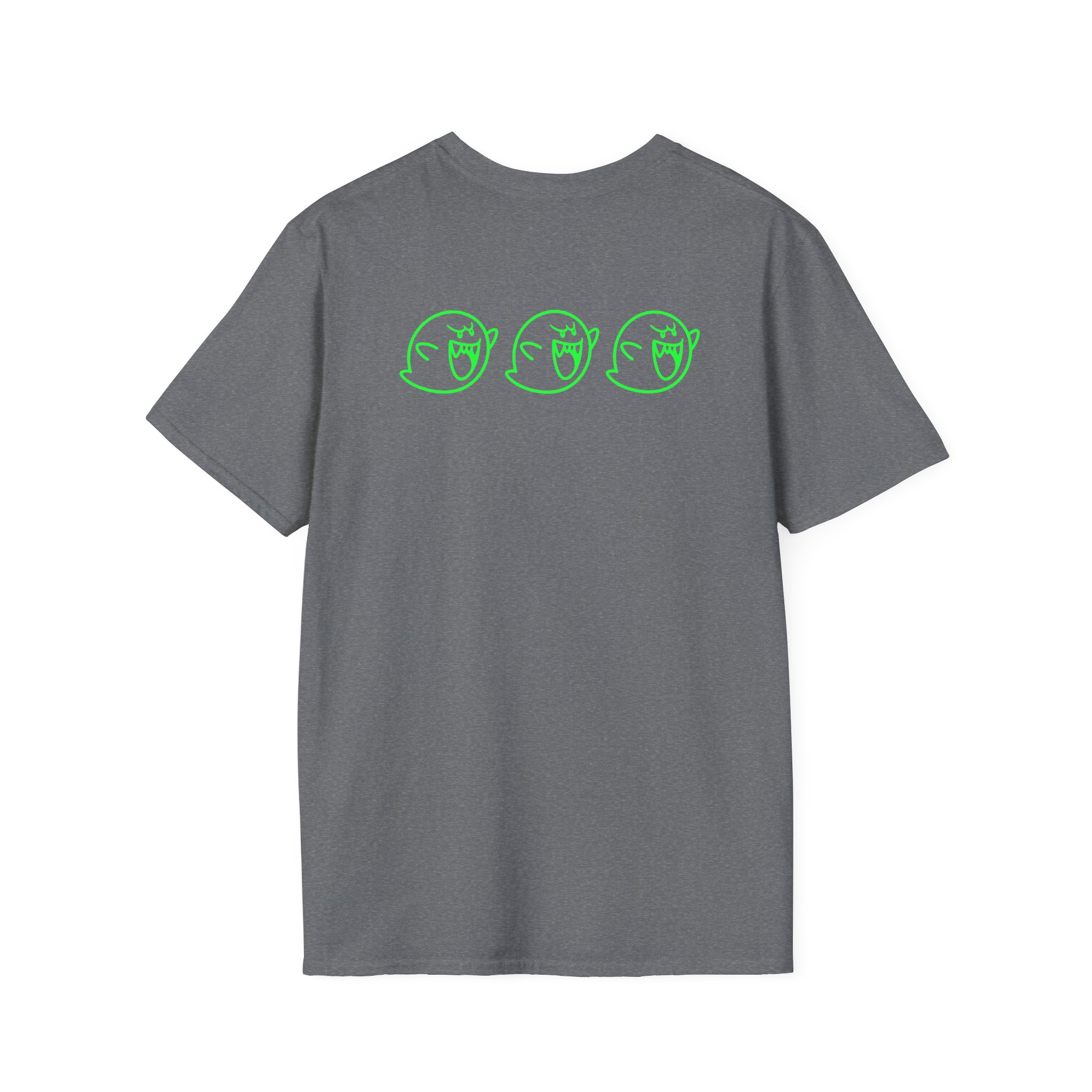 NTD Luigi™ and Boo Unisex Softstyle T-Shirt - Image 2