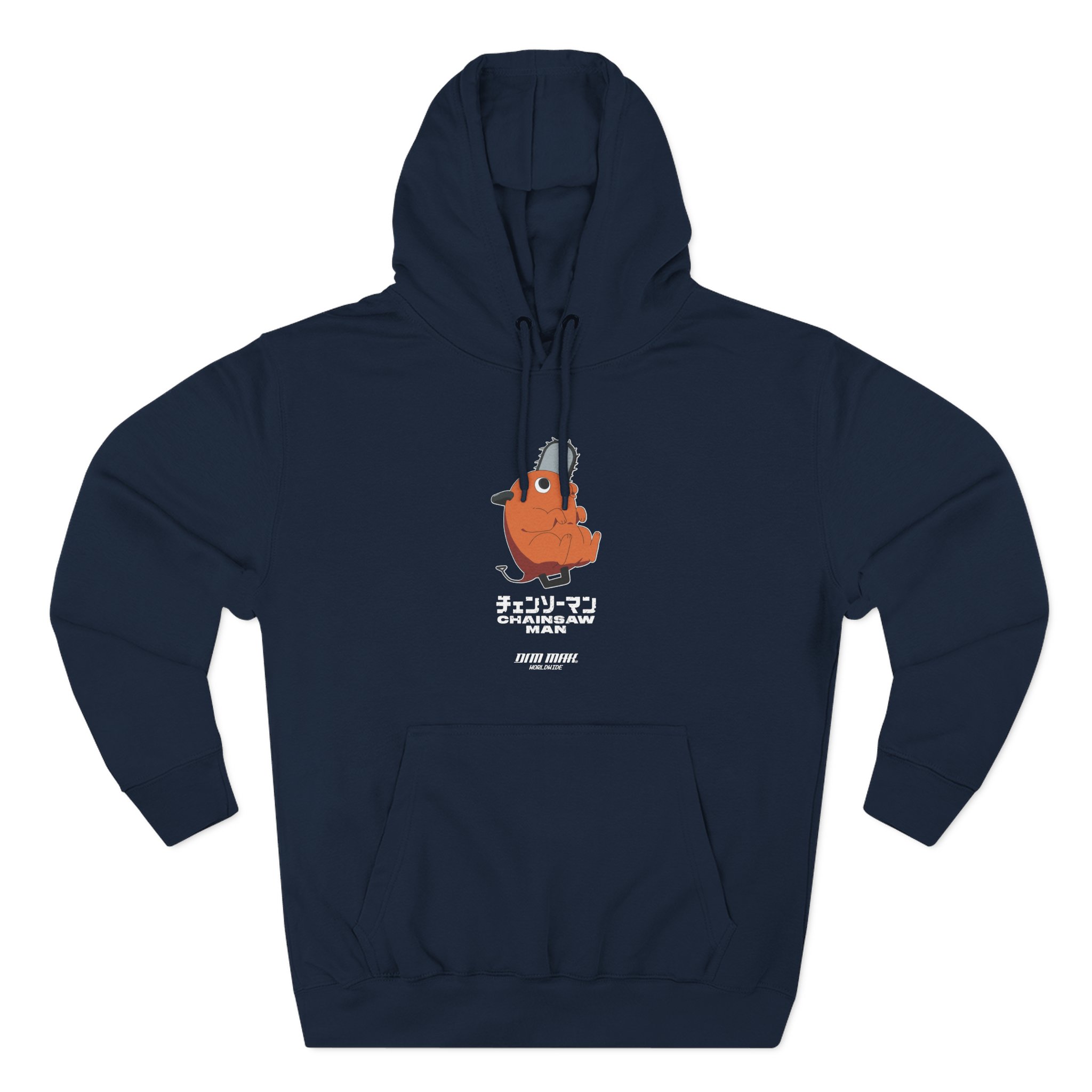 Chainsaw Man X Dim Mak Pochita Three-Panel Fleece Hoodie - Image 11