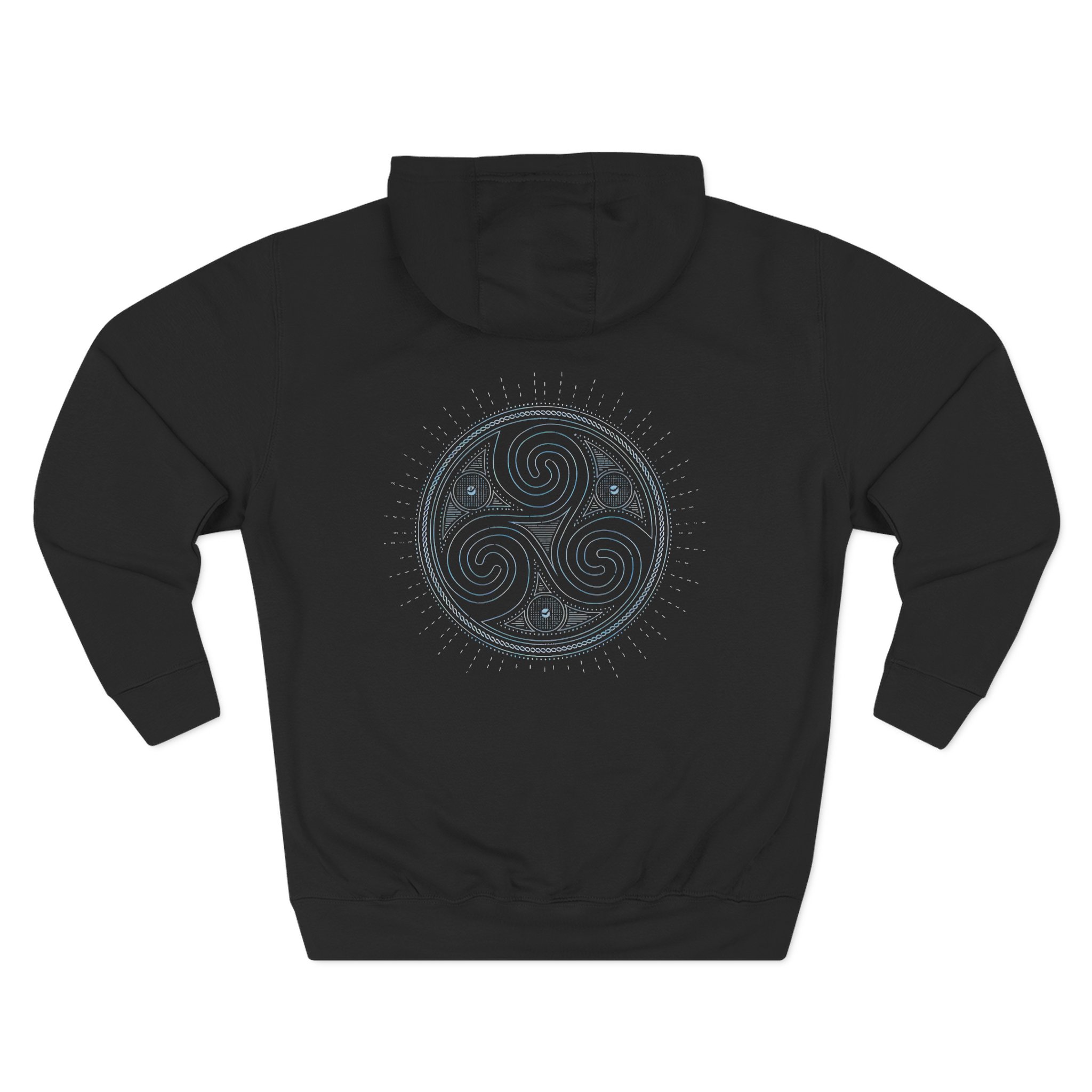 Eluveitie Triskel Three-panel Fleece Hoodie - Image 2