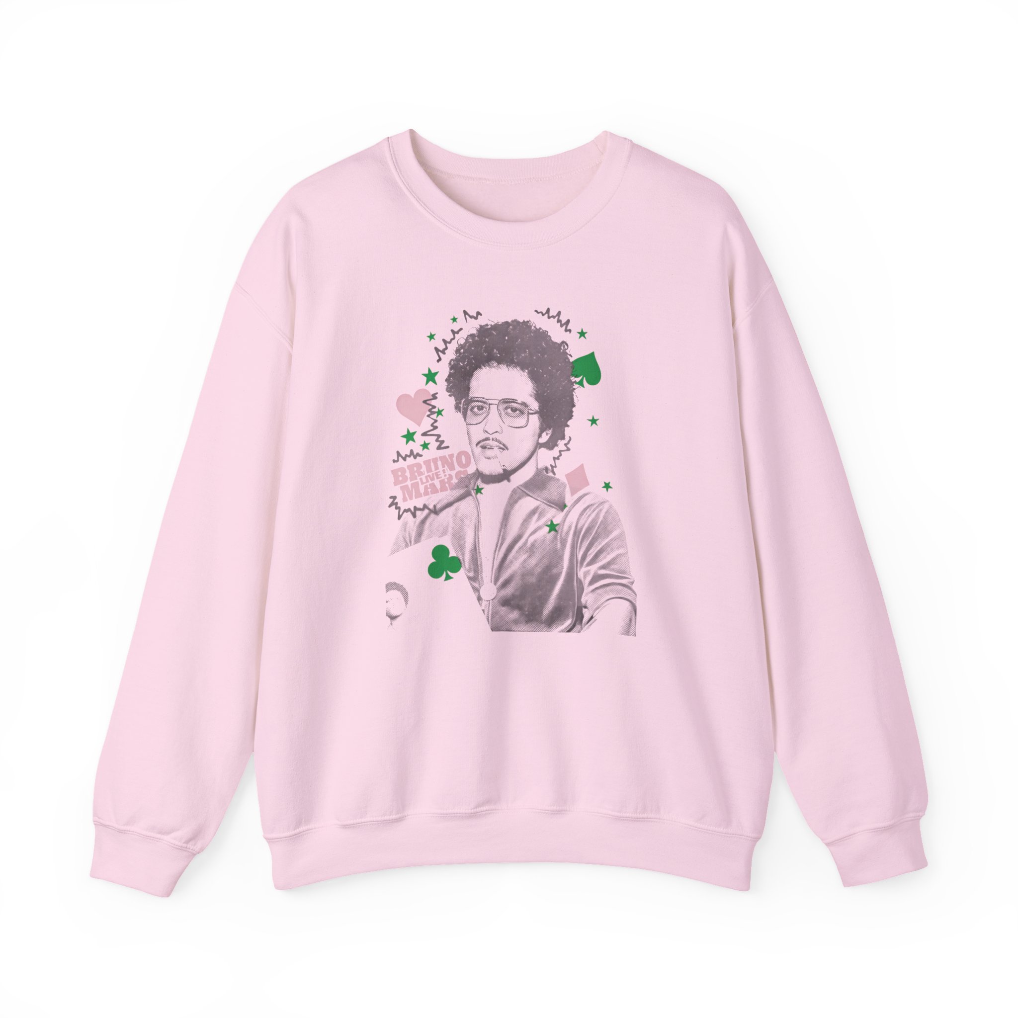 Bruno Mars Live Unisex Heavy Blend™ Crewneck Sweatshirt - Image 11