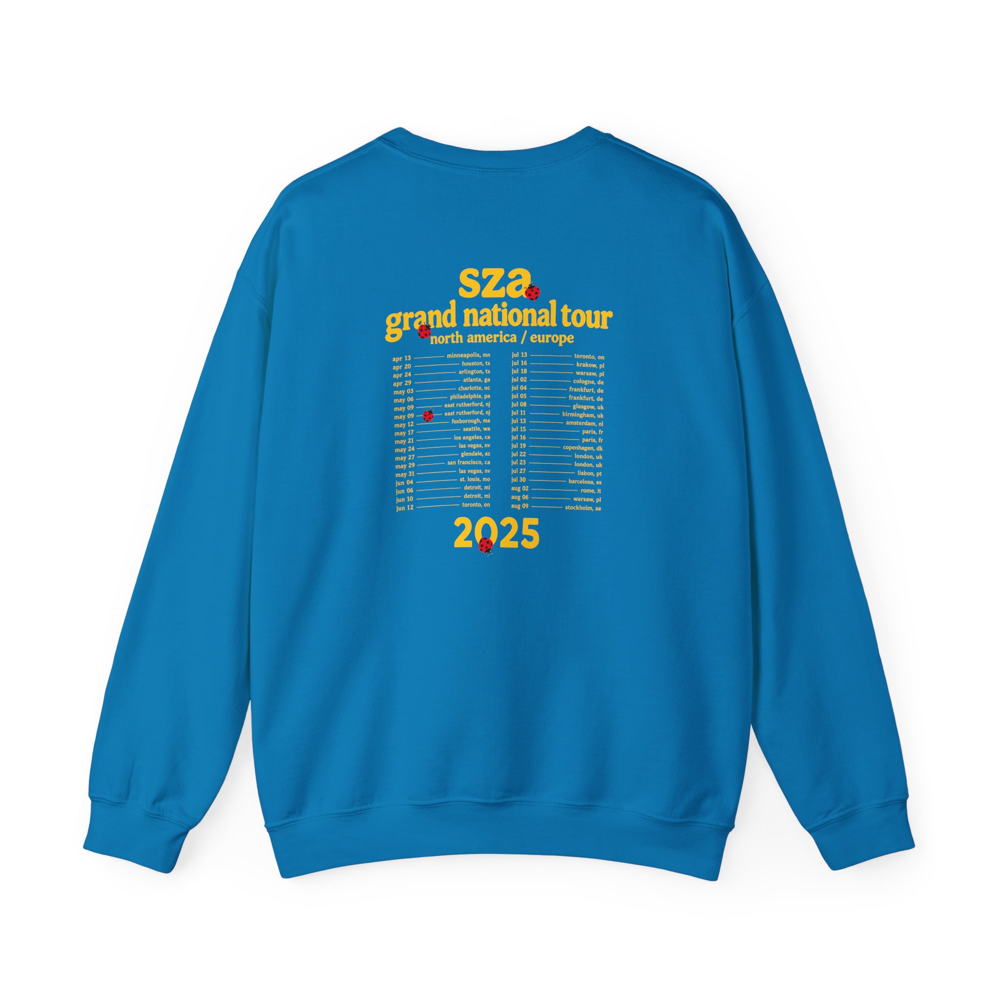 Sza Sos I Heart Sza Camo Unisex Heavy Blend™ Crewneck Sweatshirt - Image 8