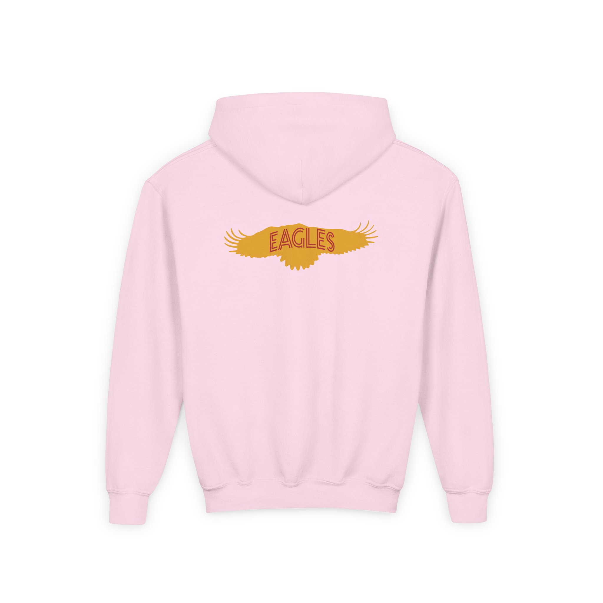 Youth The Eagles Wings Heavy Blend Hooded Sweatshirt - Image 10