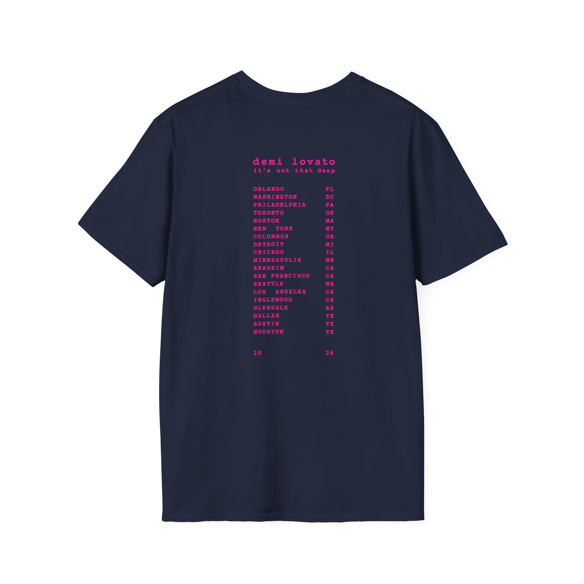 D L Unisex Softstyle T-Shirt - Image 14
